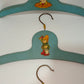 Antique wooden hangers for children's clothes, original from the 30s and 40s