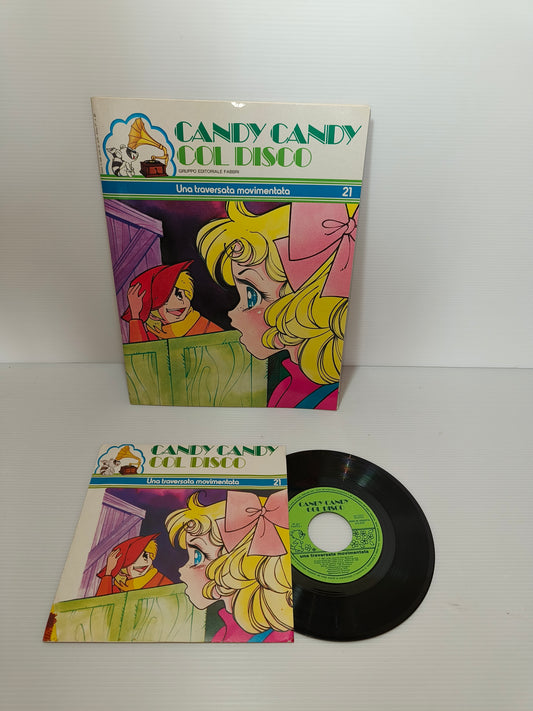Candy Candy col disco "Una traversata movimentata" n. 21 1^edizione 1981