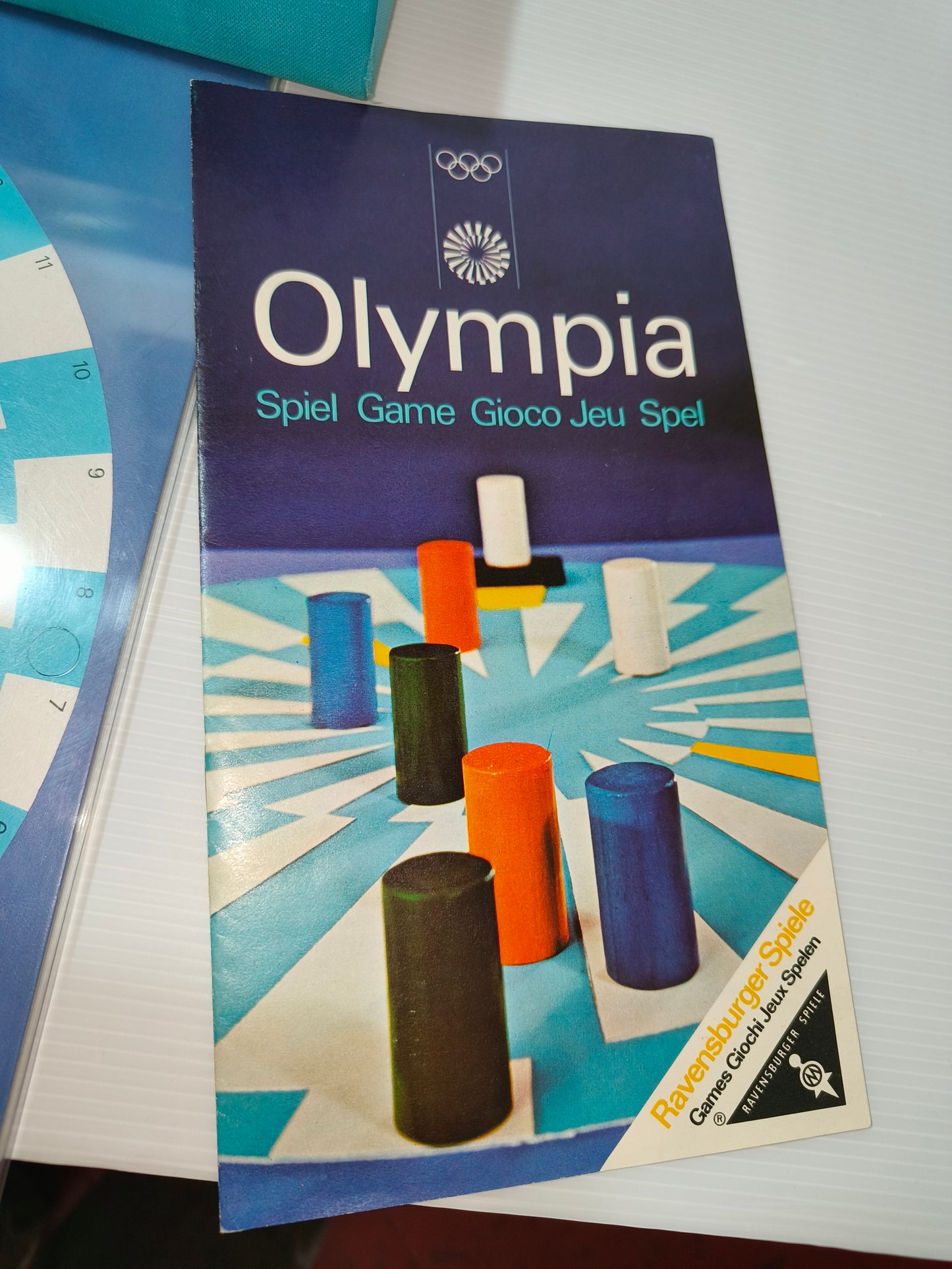 Gioco Olympia Ravensburger, originale 1971 LEGGI DESCRIZIONE