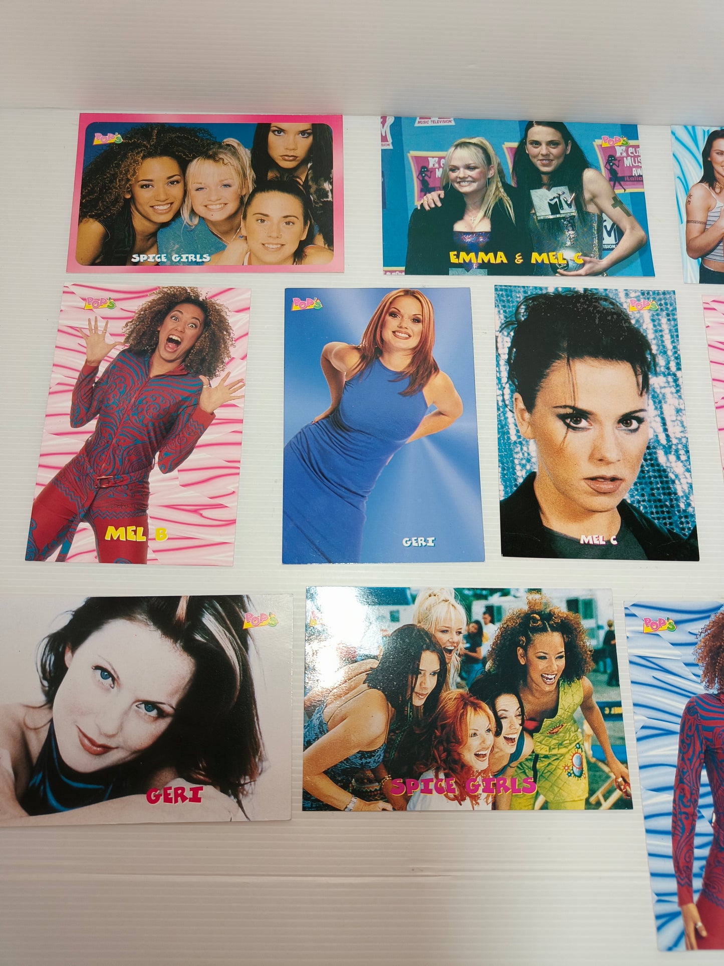 12 Cartoline Spice Girls