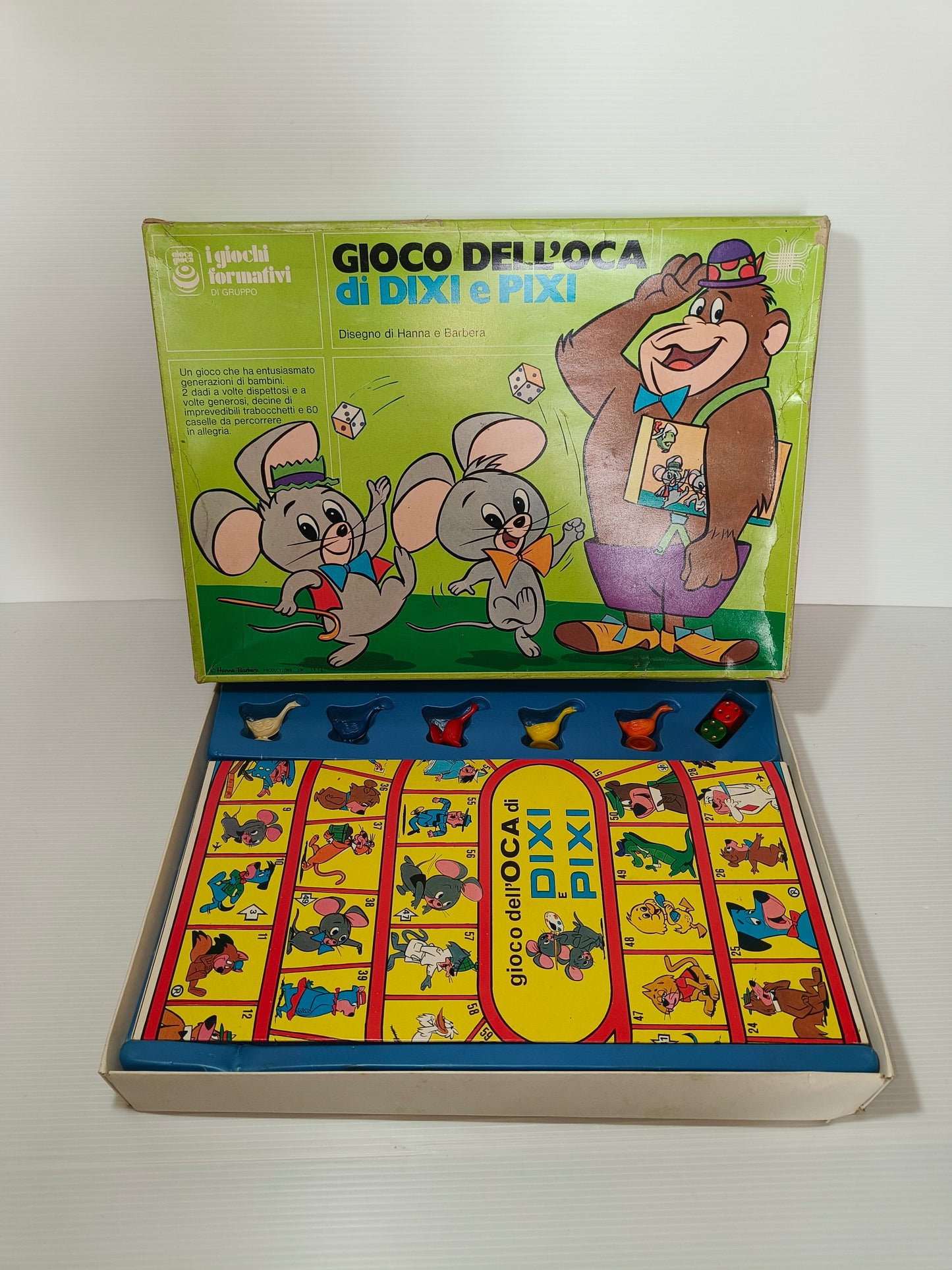 Gioco Dell'Oca di Dixi e Pixi, 1974 NO ISTRUZIONI