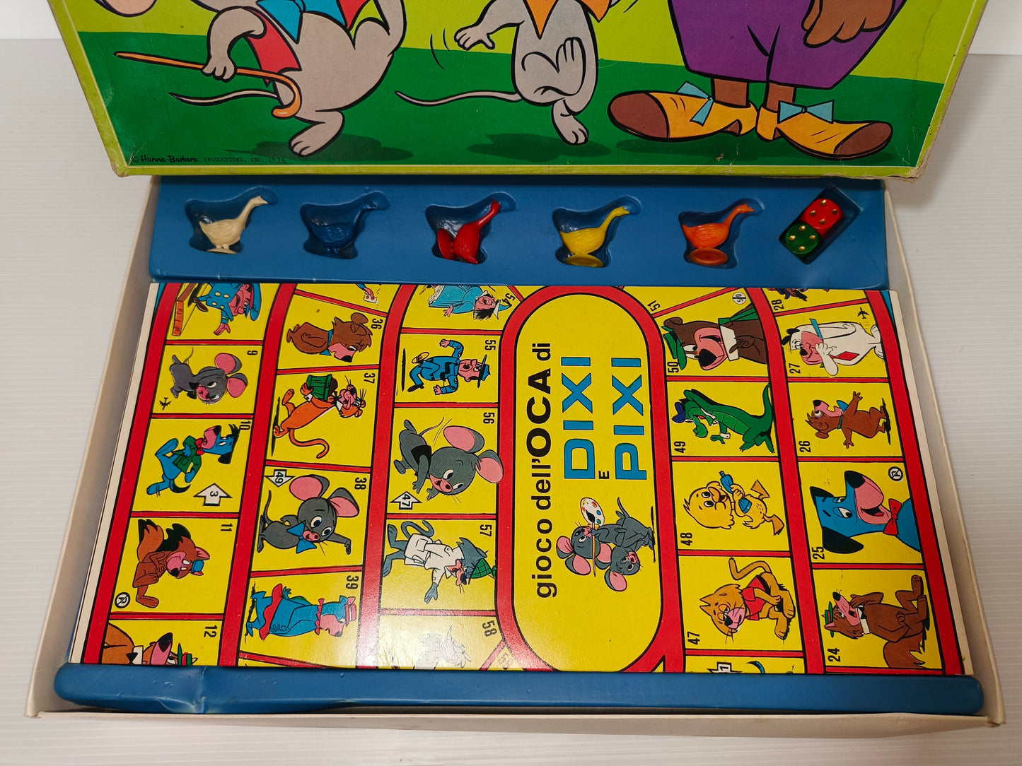 Gioco Dell'Oca di Dixi e Pixi, 1974 NO ISTRUZIONI