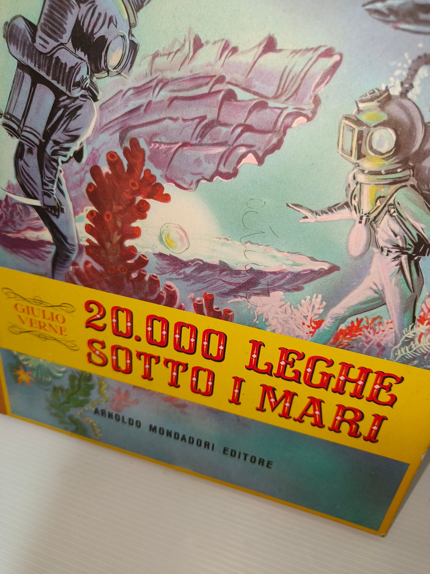 Libro 20.000 Leghe Sotto I Mari, 1955 LEGGI