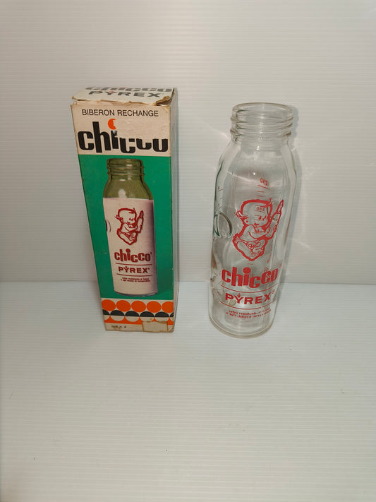 Biberon Chicco Pyrex, anni 70