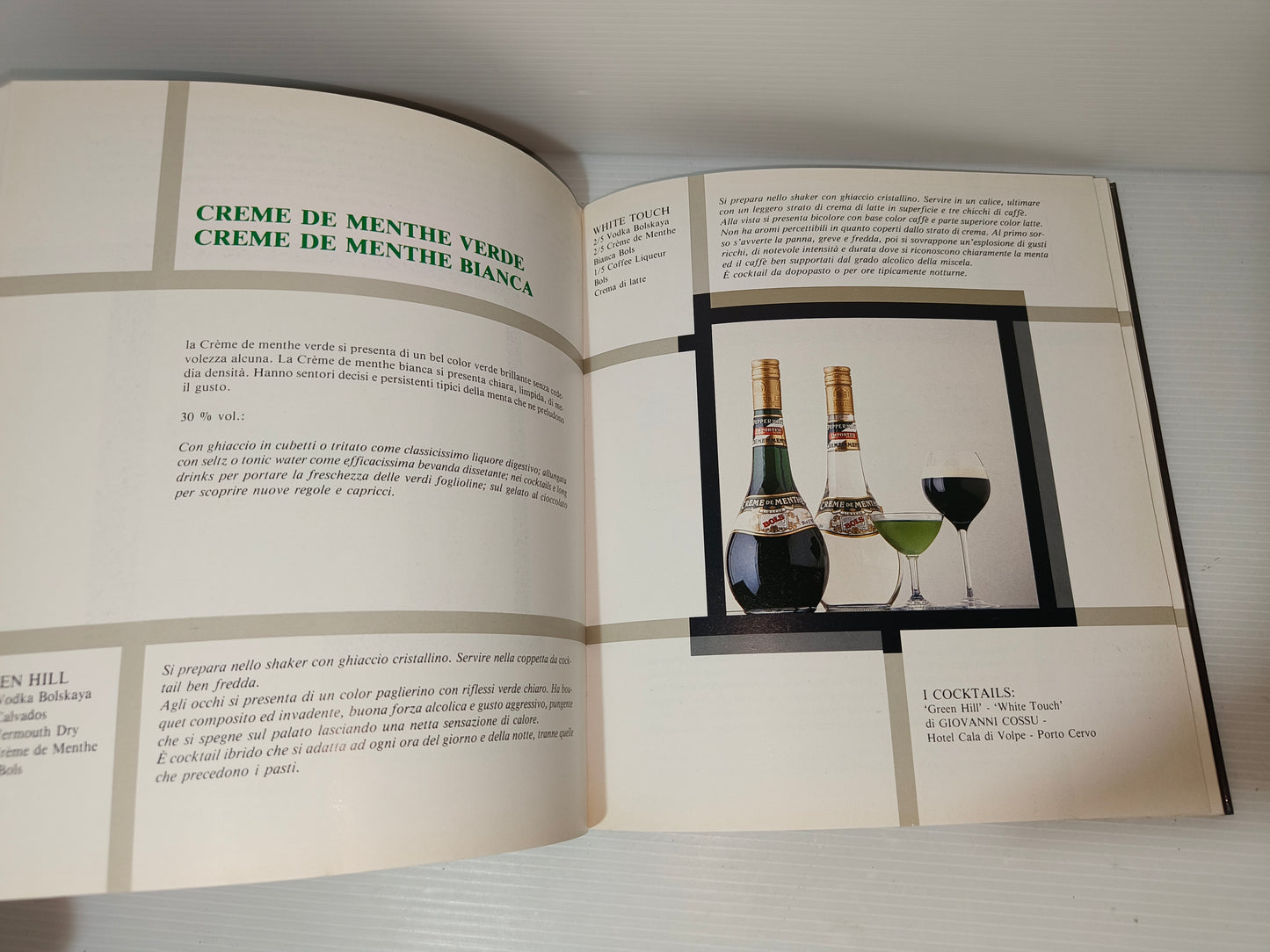 Libro Cocktail e liquori Lucas Bols, anni 90