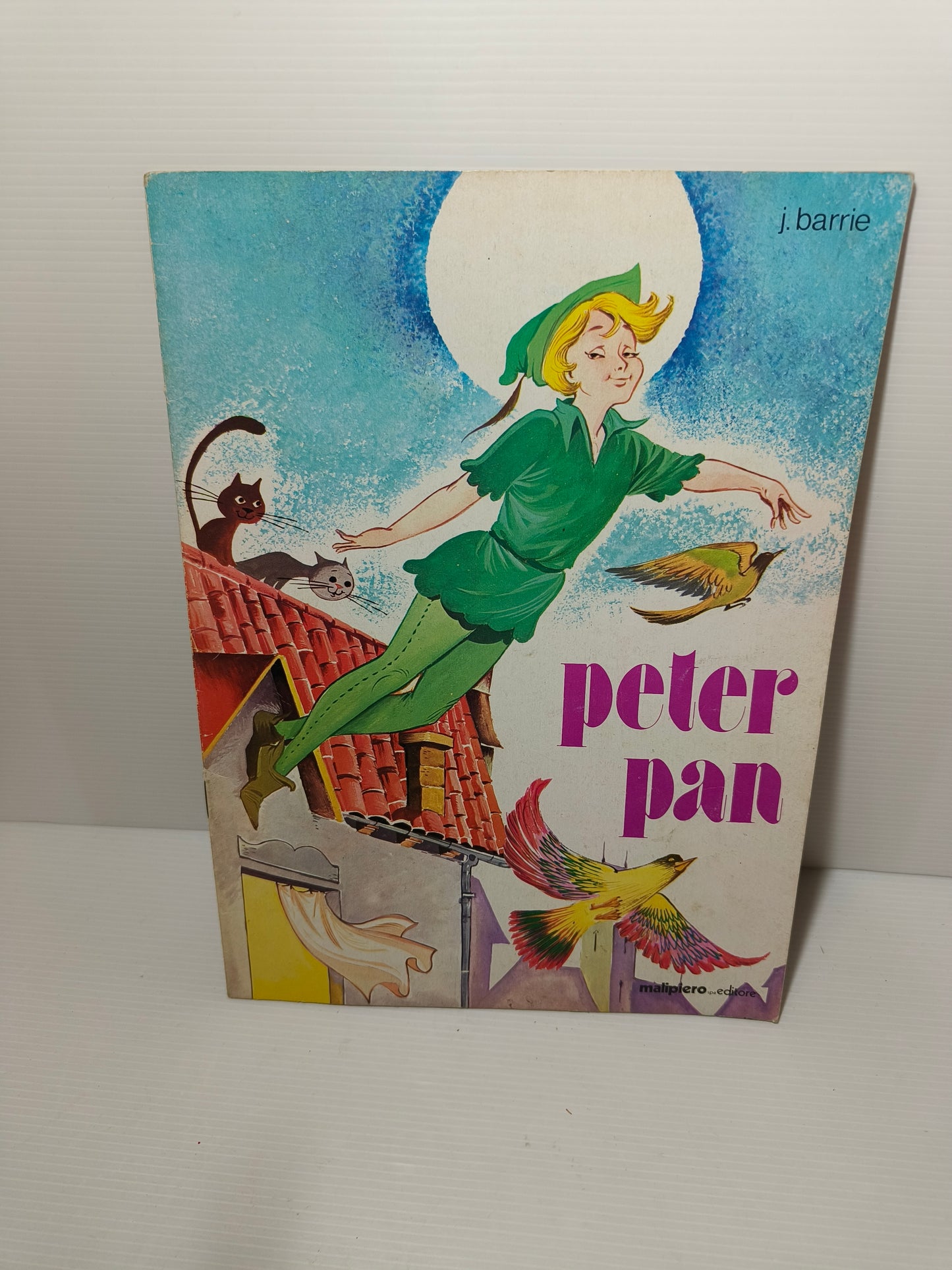 Libro Peter Pan, Malipiero anni 70