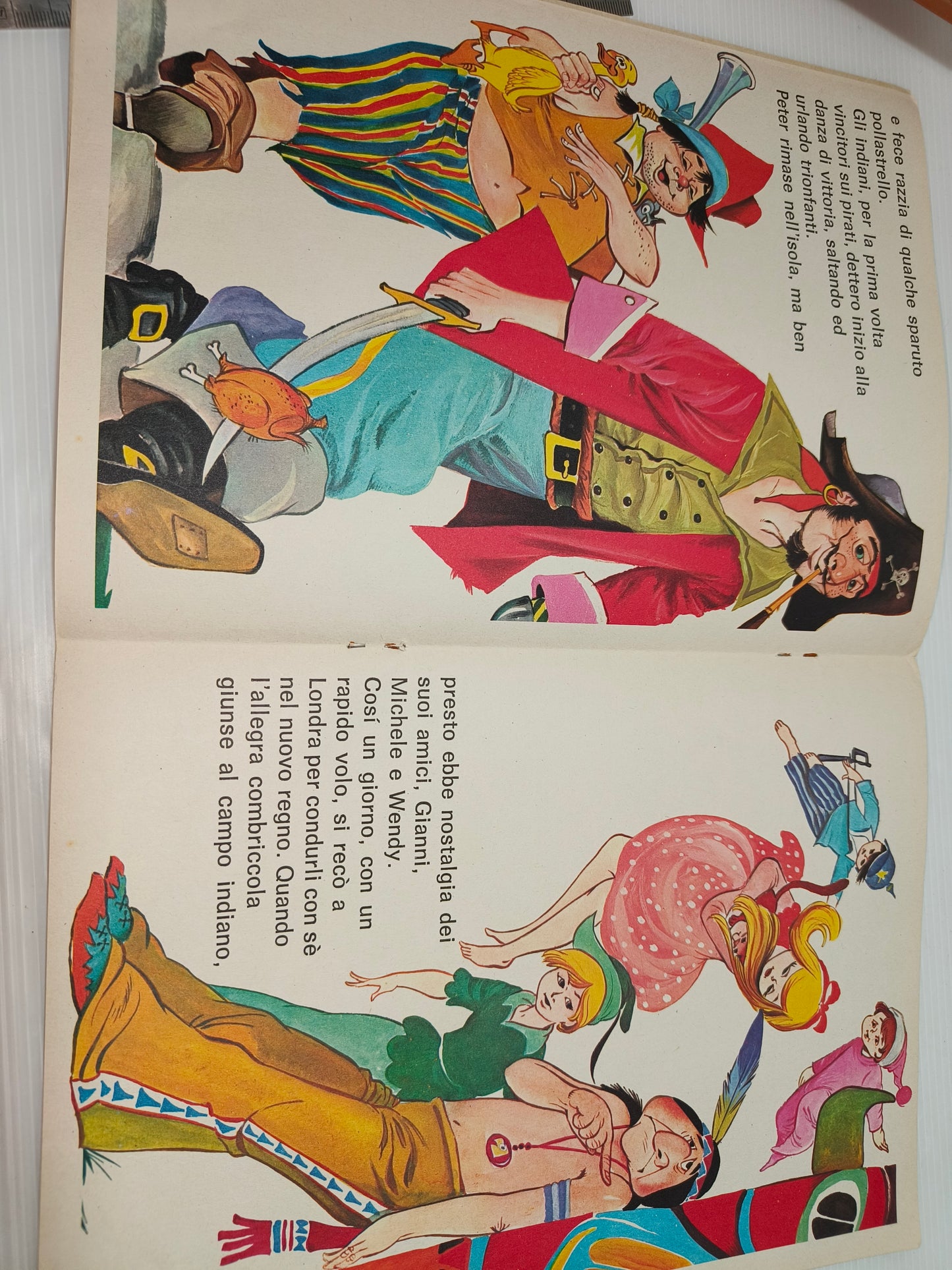 Libro Peter Pan, Malipiero anni 70