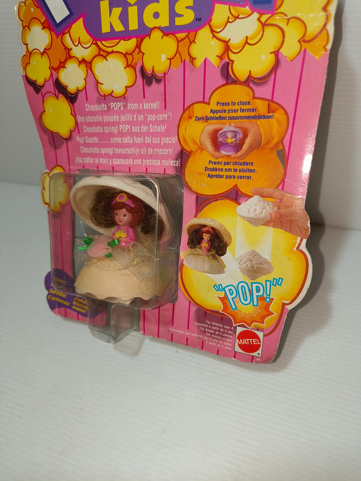 Bambolina Popcorn Kids Choccolotta, Mattel anni 90