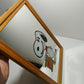 Vintage Snoopy mirror, 70s