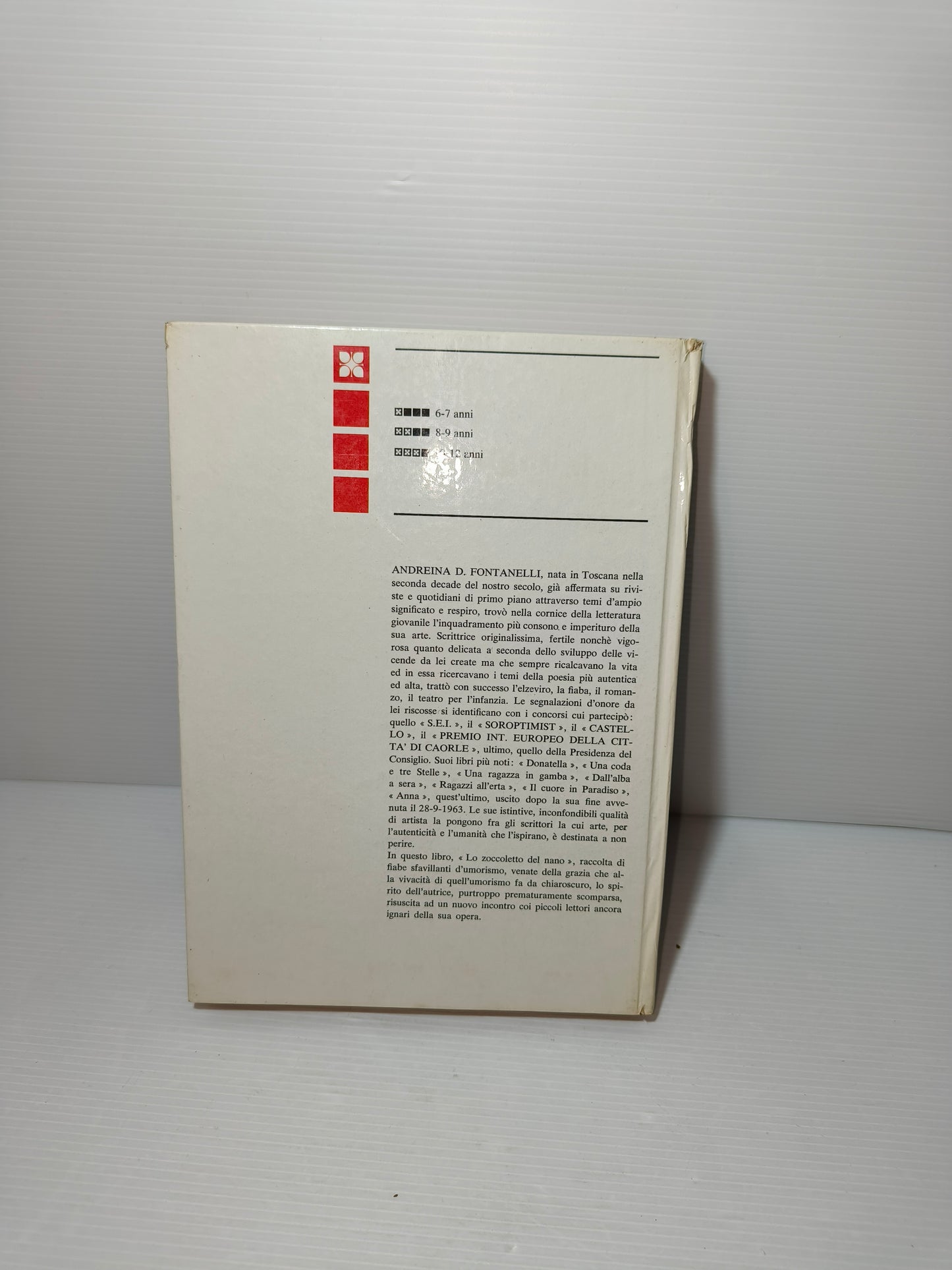 Libro Lo zoccoletto del nano, A.Fontanelli 1967 LEGGI