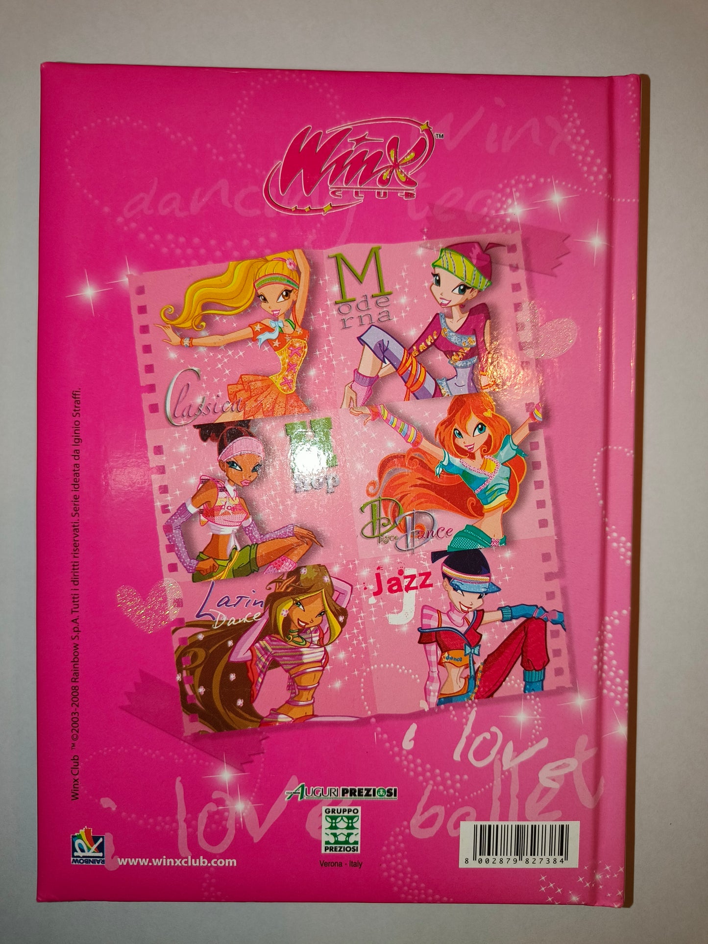 Diario Winx, Giochi Preziosi 2008 Nuovo