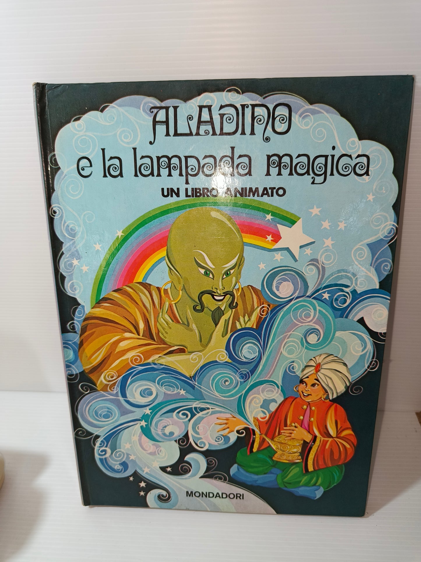 Libro Pop Up Aladino e la lampada magica, Mondadori 1976