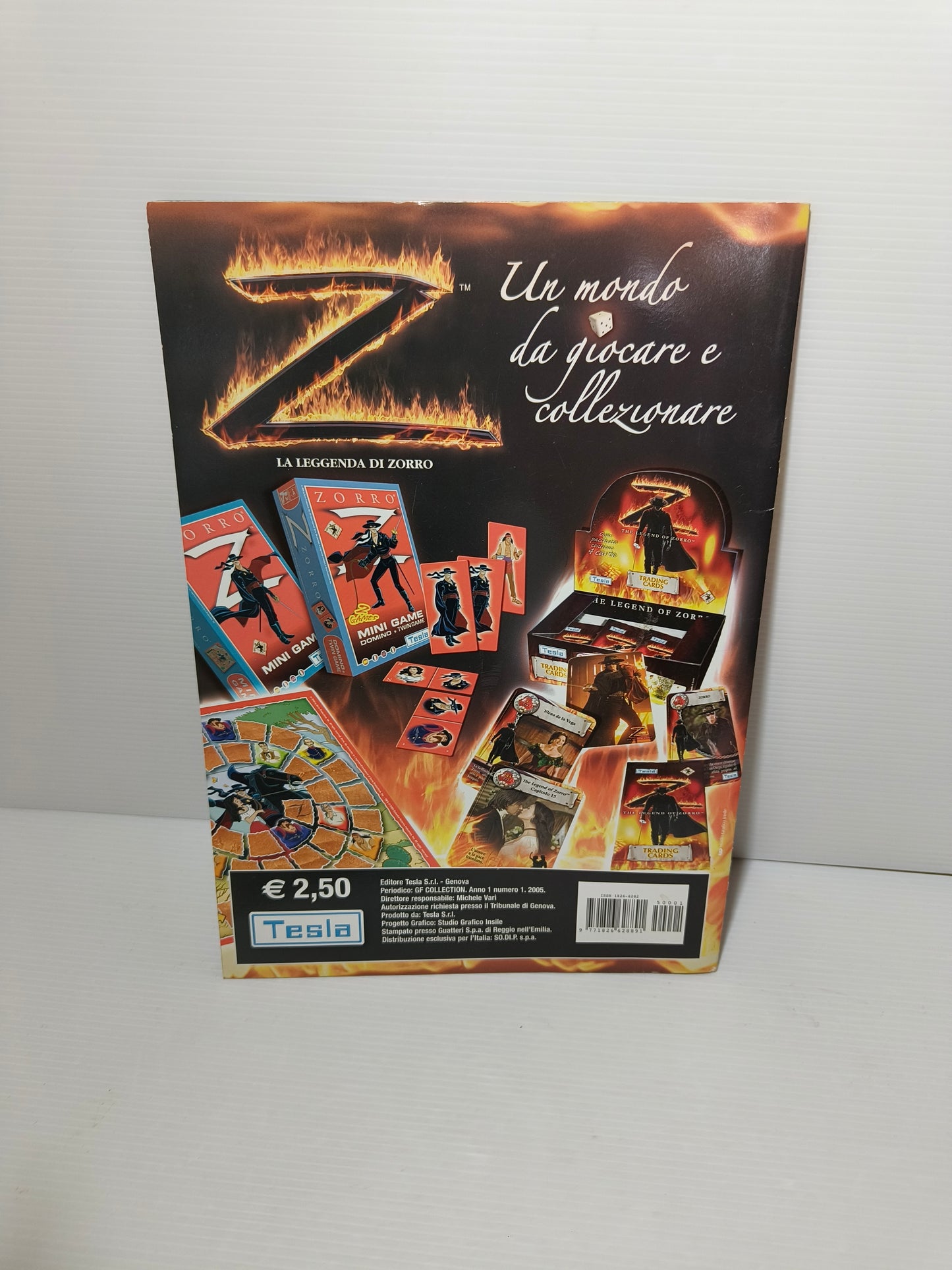 Album figurine Zorro con Poster, NON Completo LEGGI