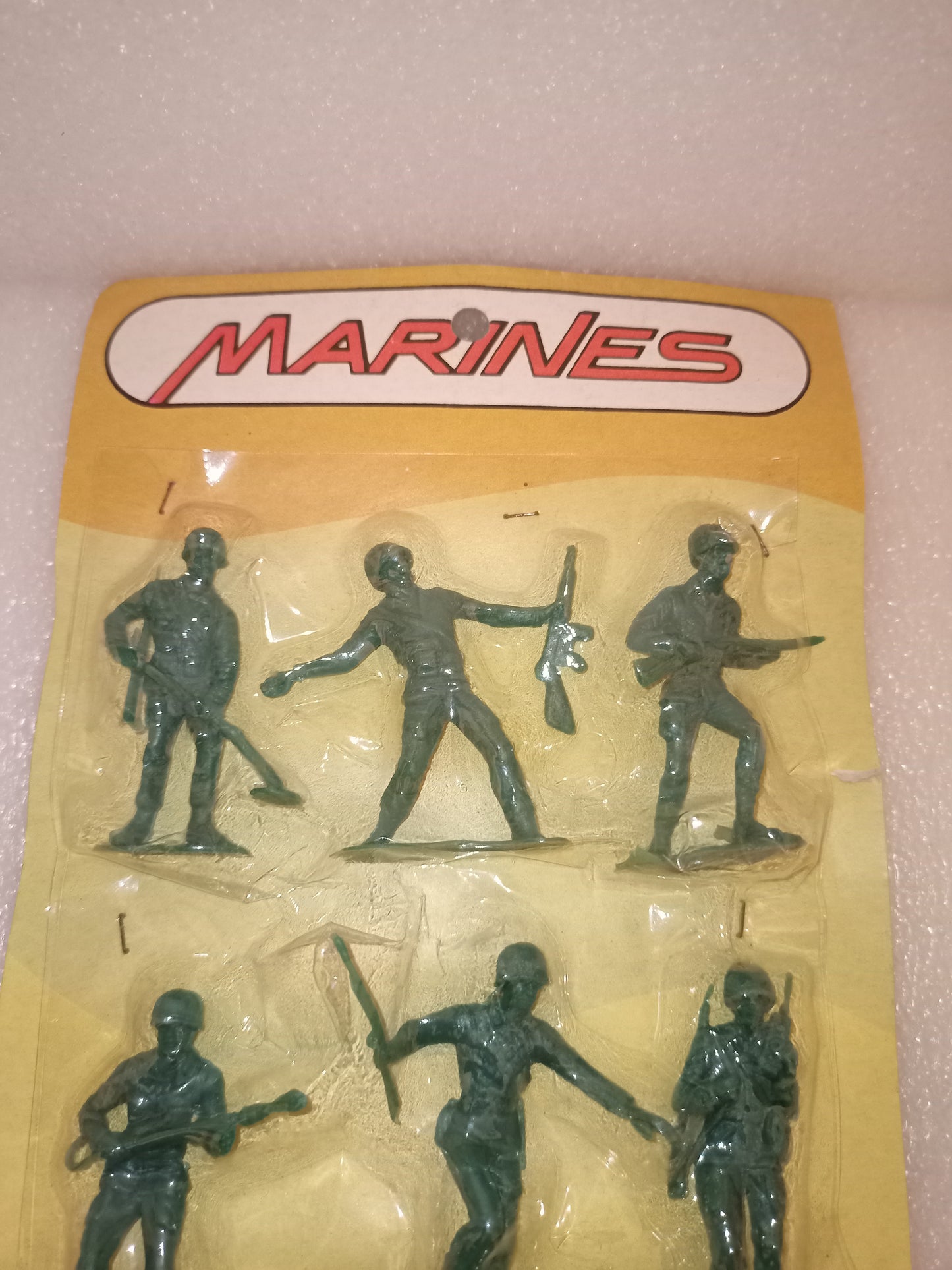 Soldatini Marines In Plastica Anni 60/70
Altezza soldatini 6 cm circa