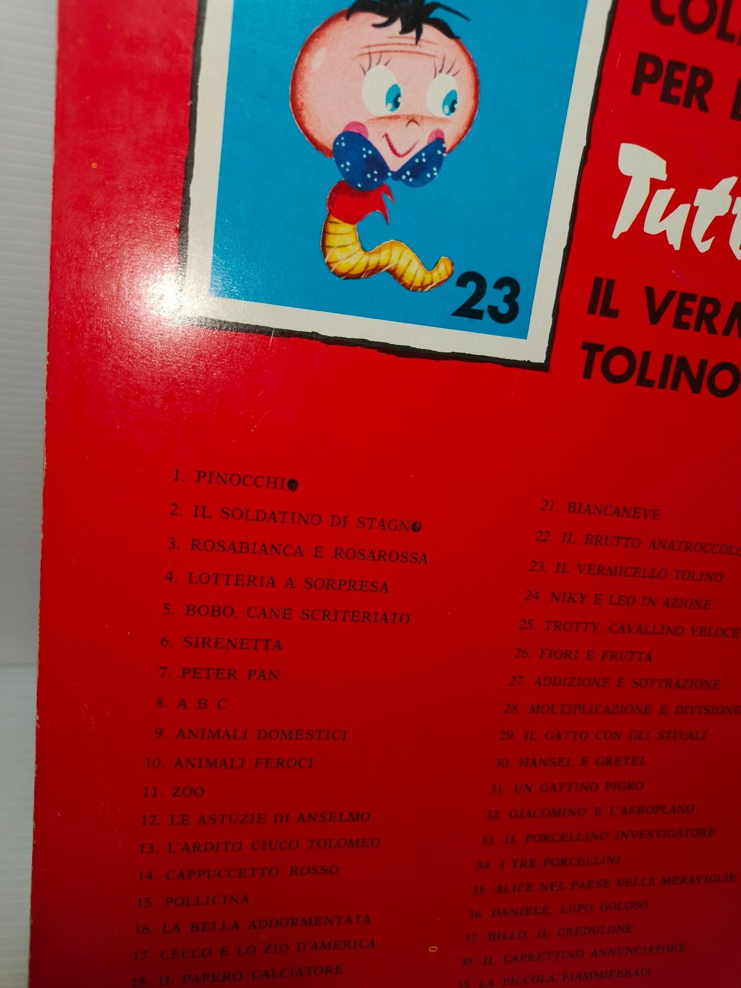 Libro Il Vermicello Tolino, Malipiero anni 70 LEGGI