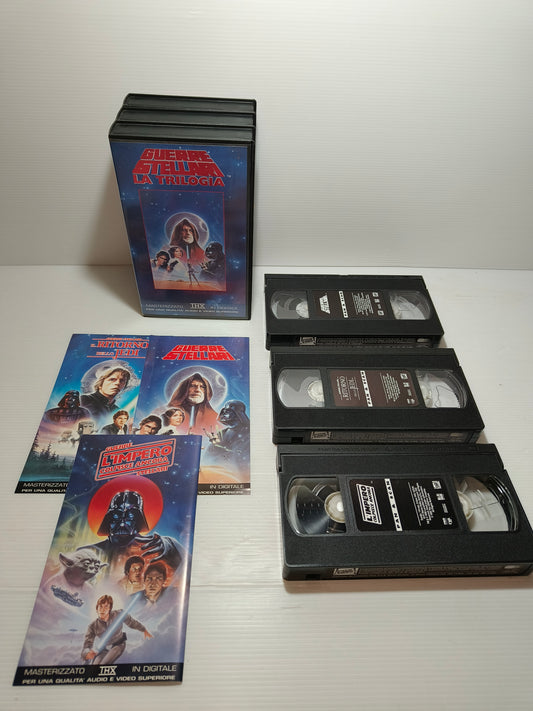 VHS Trilogia Star Wars Masterizzata in digitale