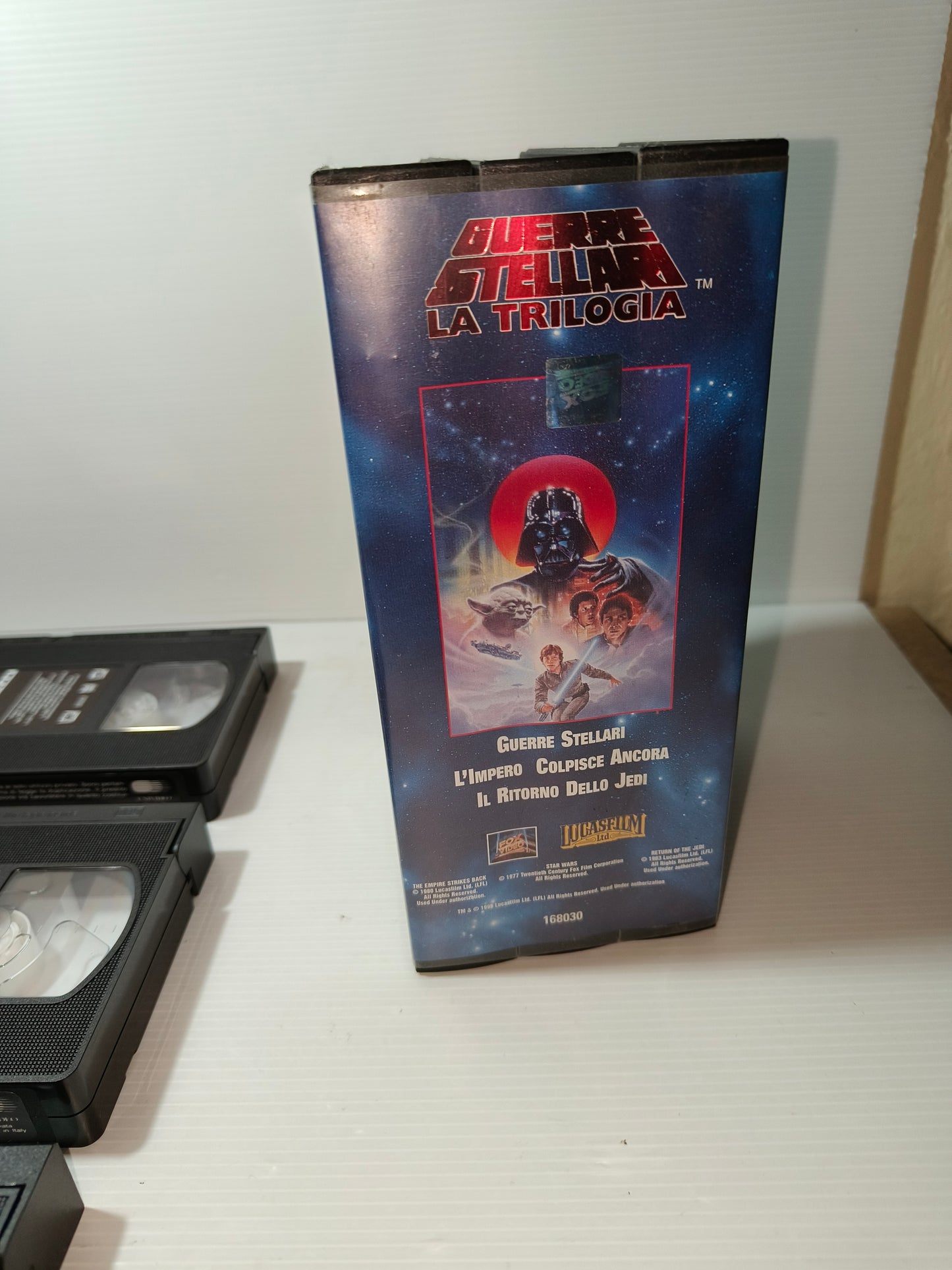 VHS Trilogia Star Wars Masterizzata in digitale