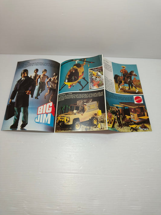 Depliant Pubblicitario Big Jim, anni 80