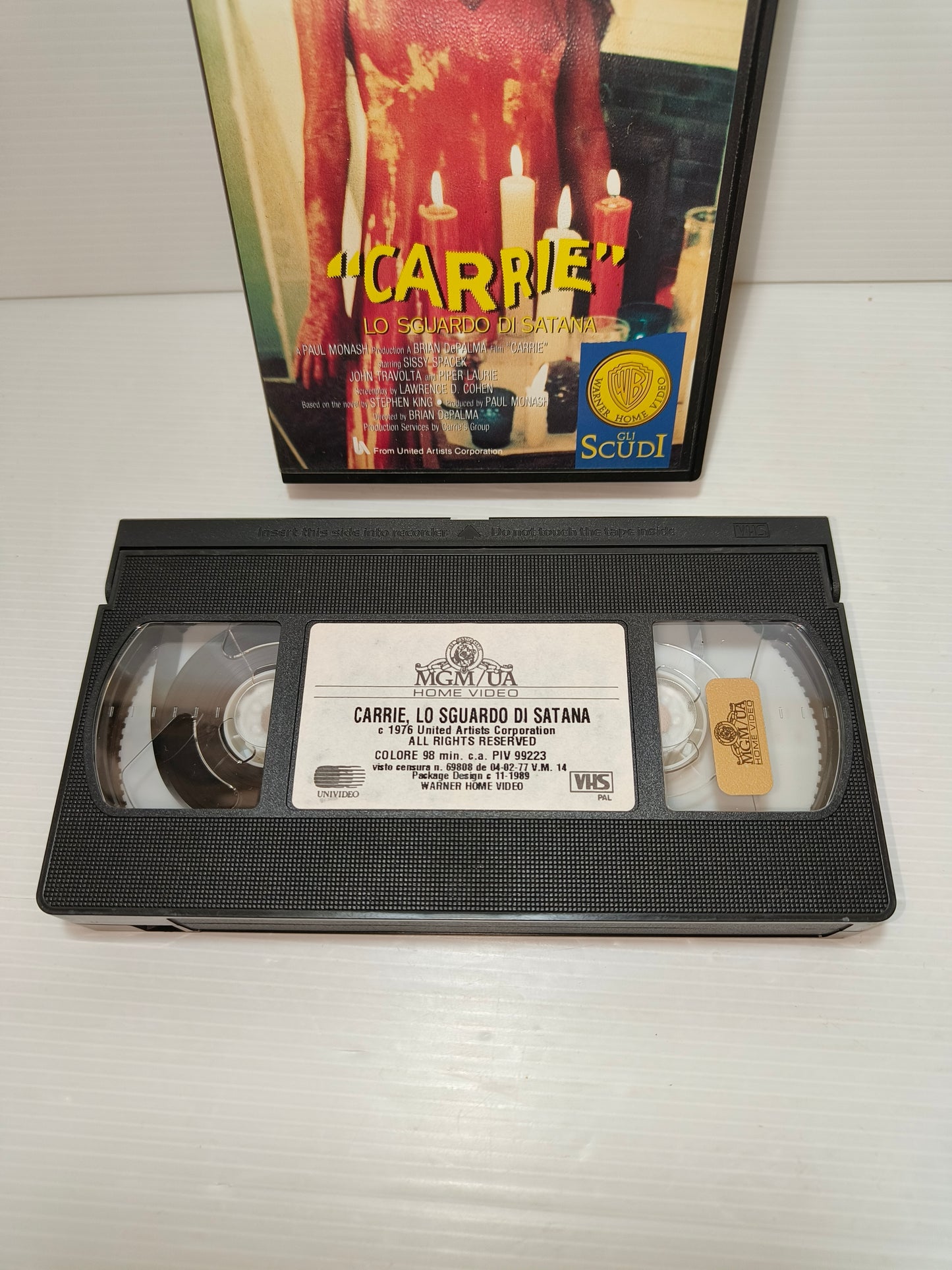 VHS Carrie Lo Sguardo Di Satana, 1989