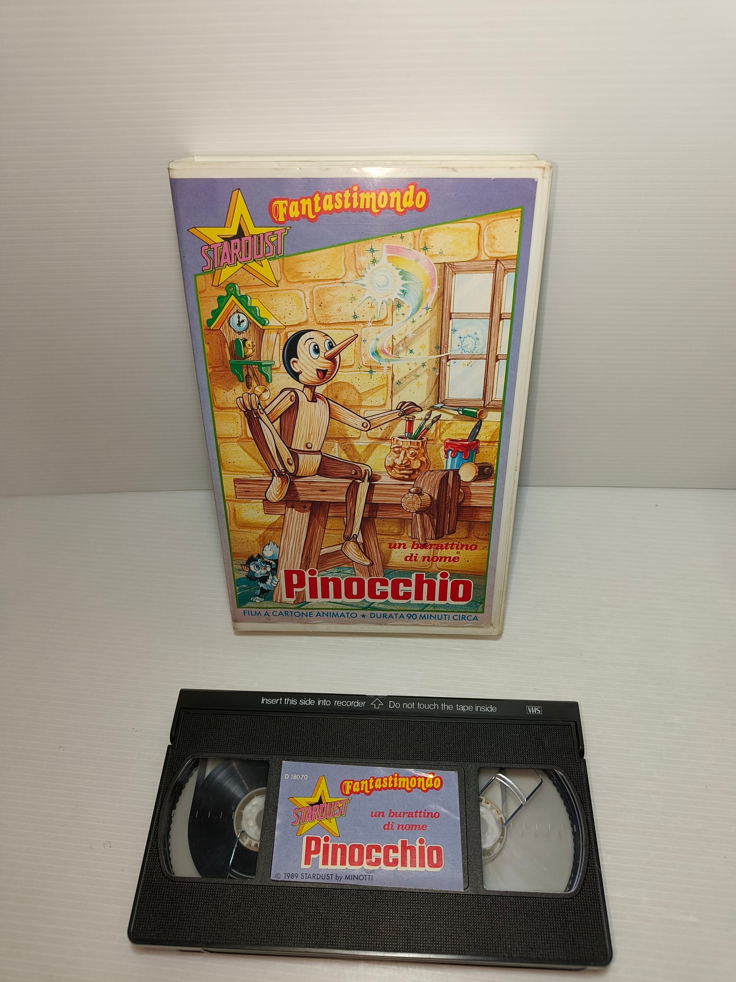 VHS Pinocchio, Stardust 1989 LEGGI