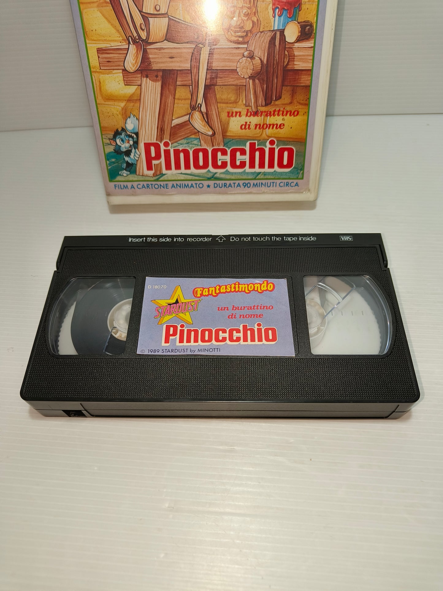 VHS Pinocchio, Stardust 1989 LEGGI