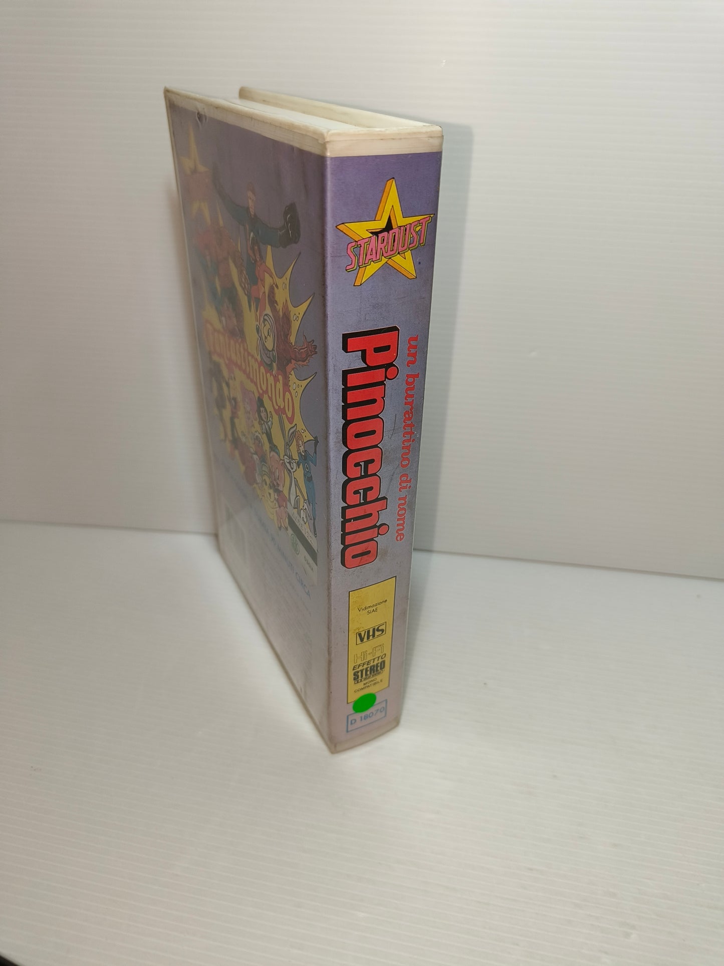 VHS Pinocchio, Stardust 1989 LEGGI