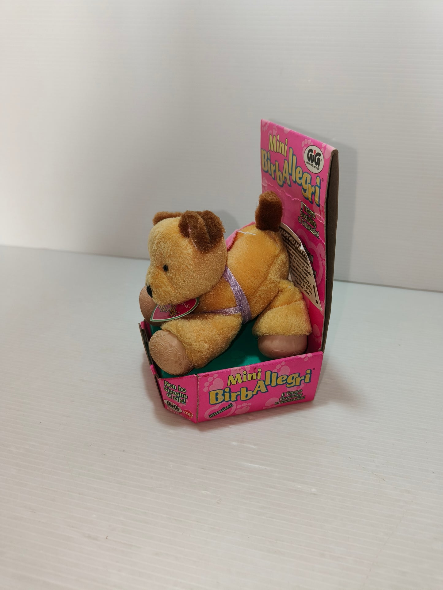 Peluche Mini Birballegri, Gig anni 90