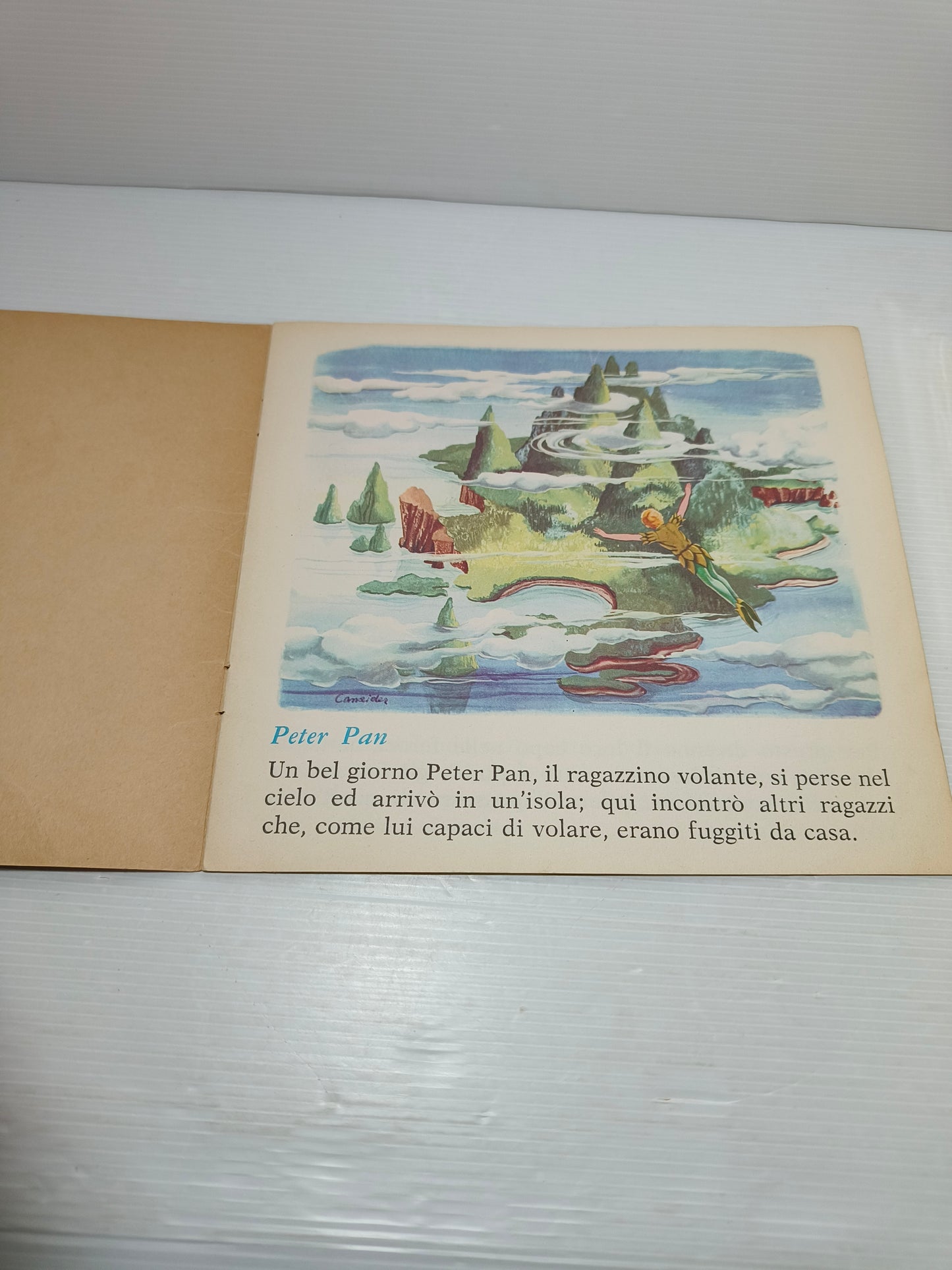 Libro Peter Pan, Malipiero Anni 70