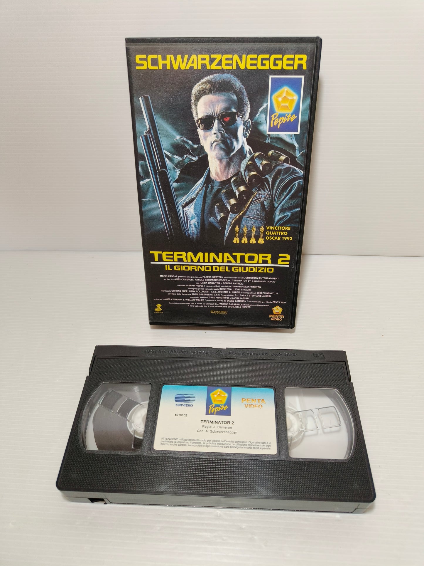 Vhs Terminator 2 Il Giorno Del Giudizio