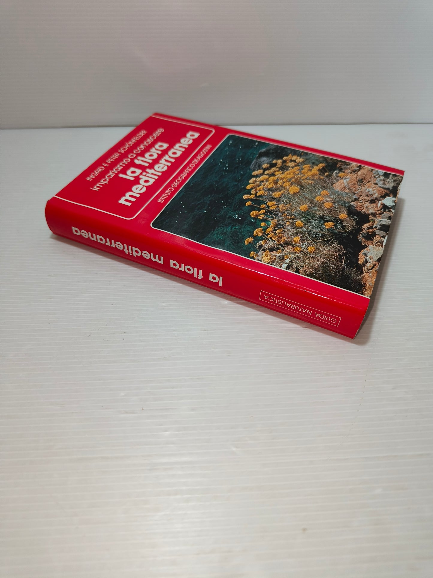 Libro La Flora Mediterranea DeAgostini anni 90