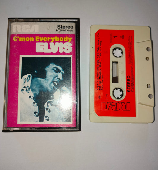 C'mon Everybody E. Presley Musicassetta RCA, LEGGI DESCRIZIONE