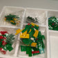 Lego Ninja Turtles type constructions, Giochi Preziosi original 90