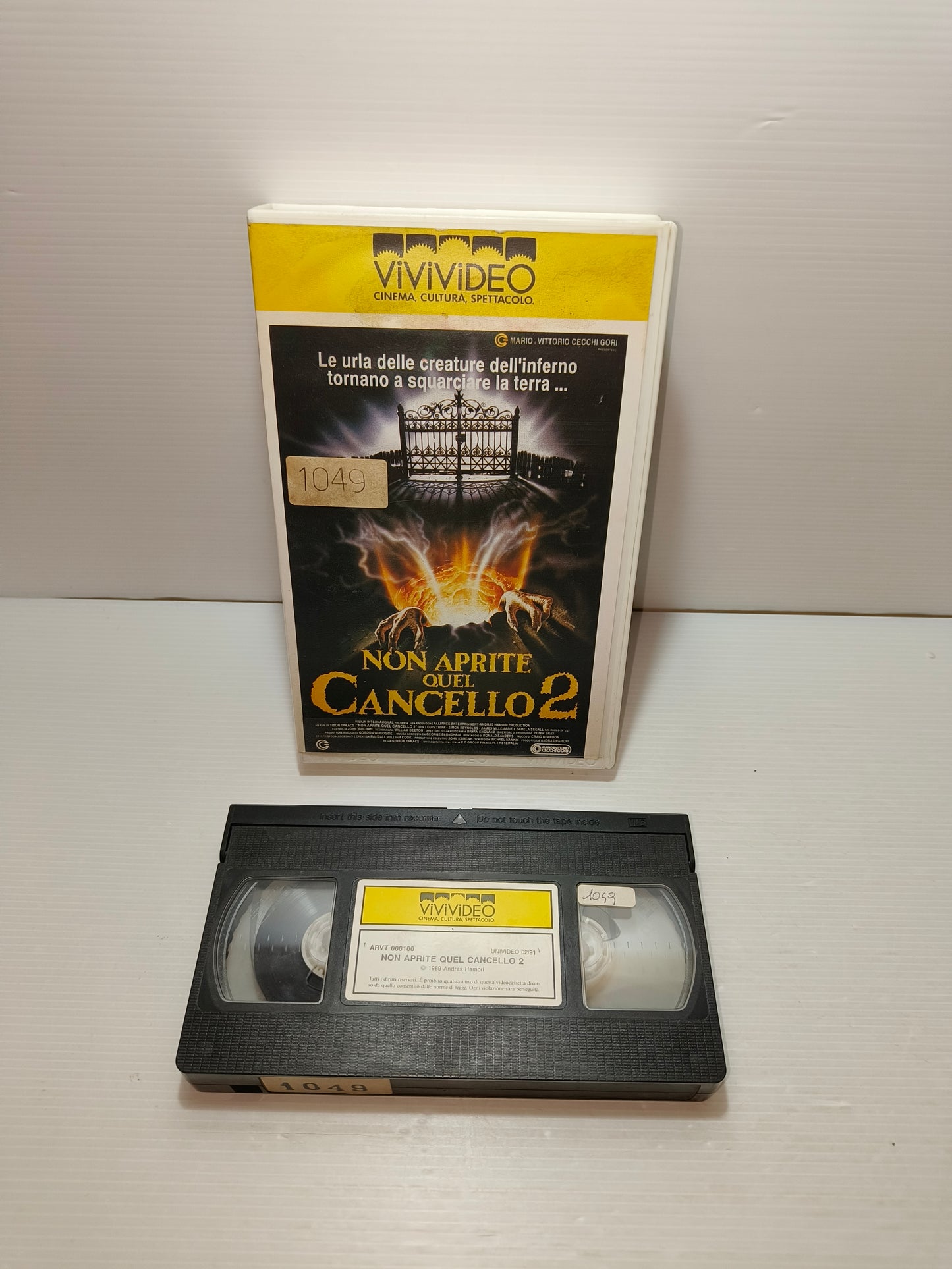 VHS Non Aprite Quel Cancello 2, LEGGI