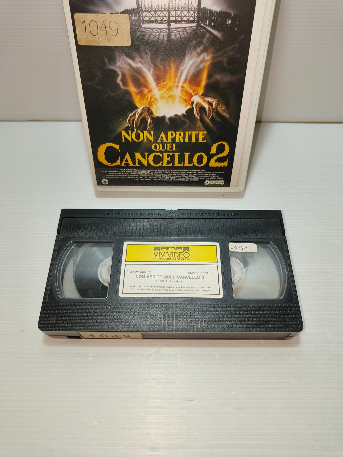 VHS Non Aprite Quel Cancello 2, LEGGI