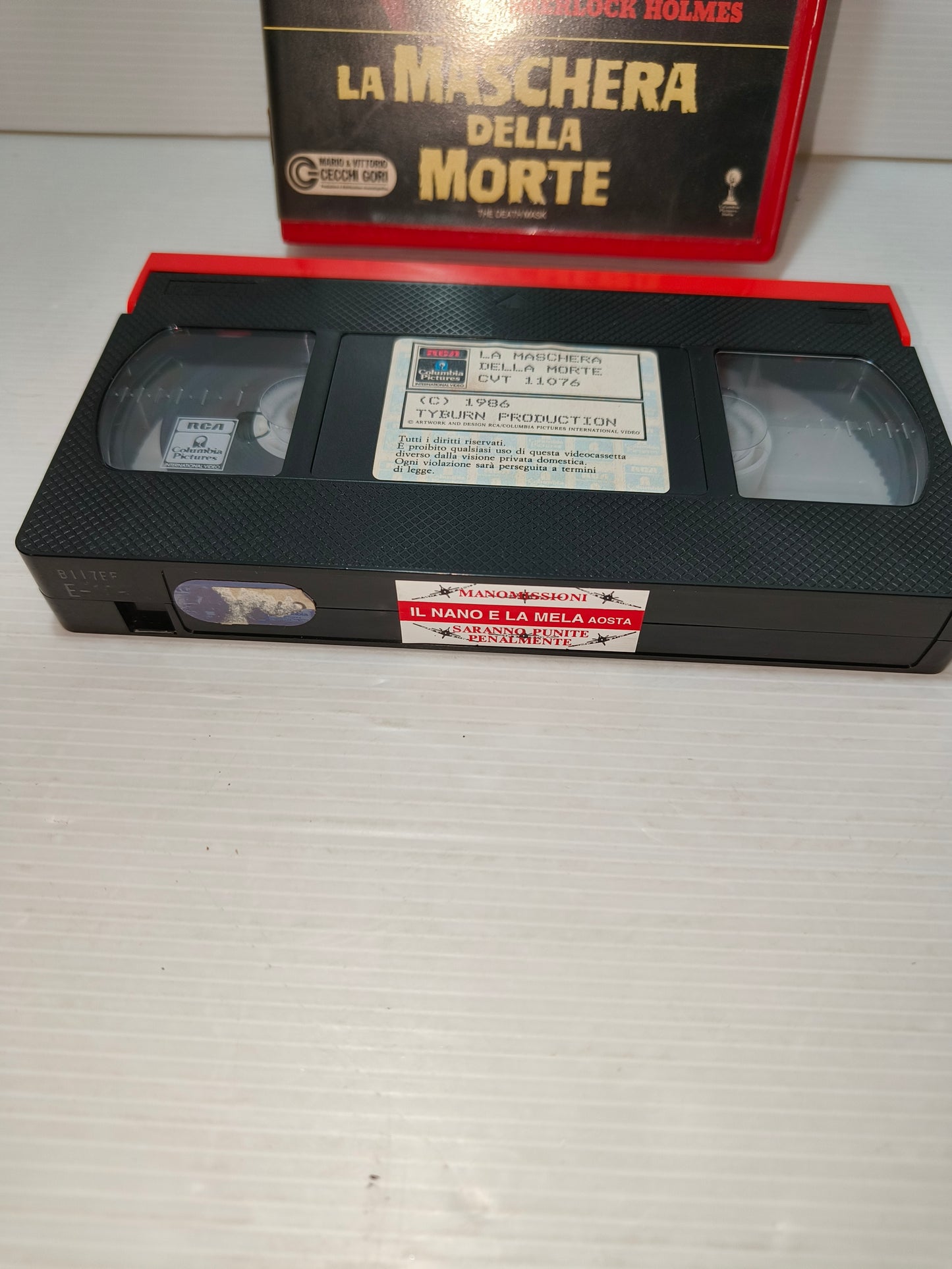 VHS La maschera della morte, RCA LEGGI