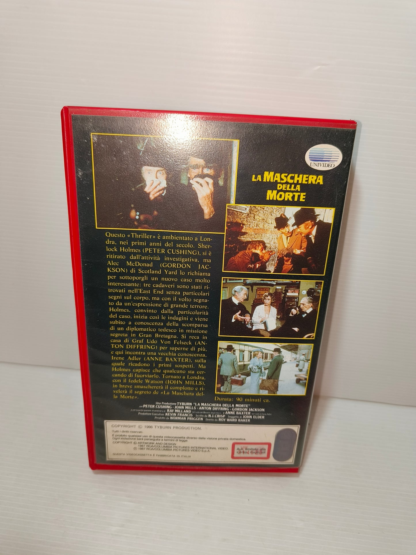 VHS La maschera della morte, RCA LEGGI