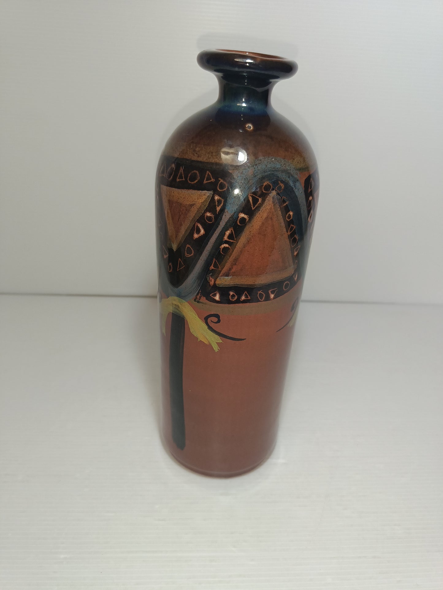 Vaso Smaltato In Ceramica Vintage
Altezza cm.28 circa