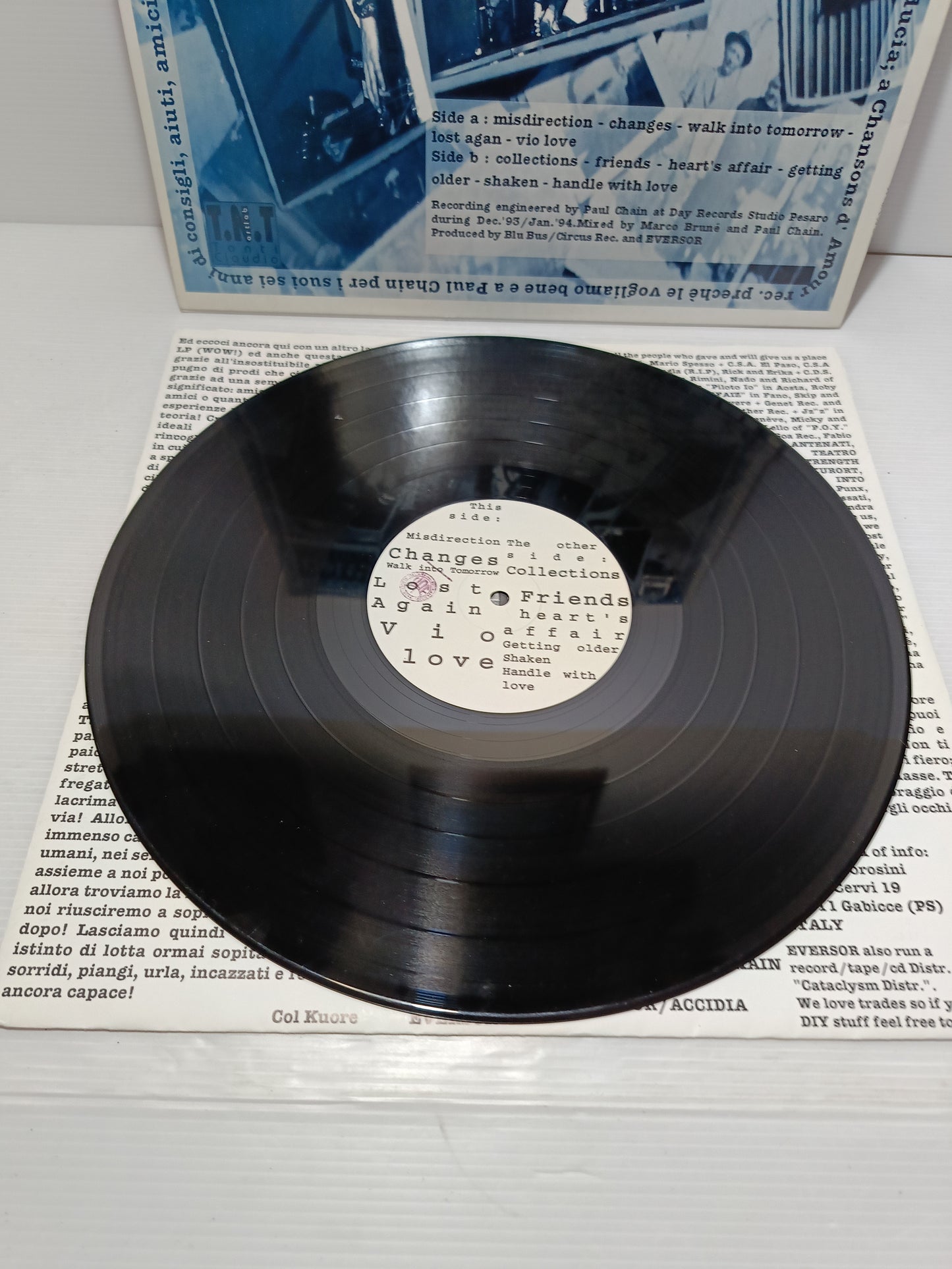 Friends Eversor LP 33 Giri
Edito nel 1994 da  Circus
Genere:Rock
Stile: Hardcore