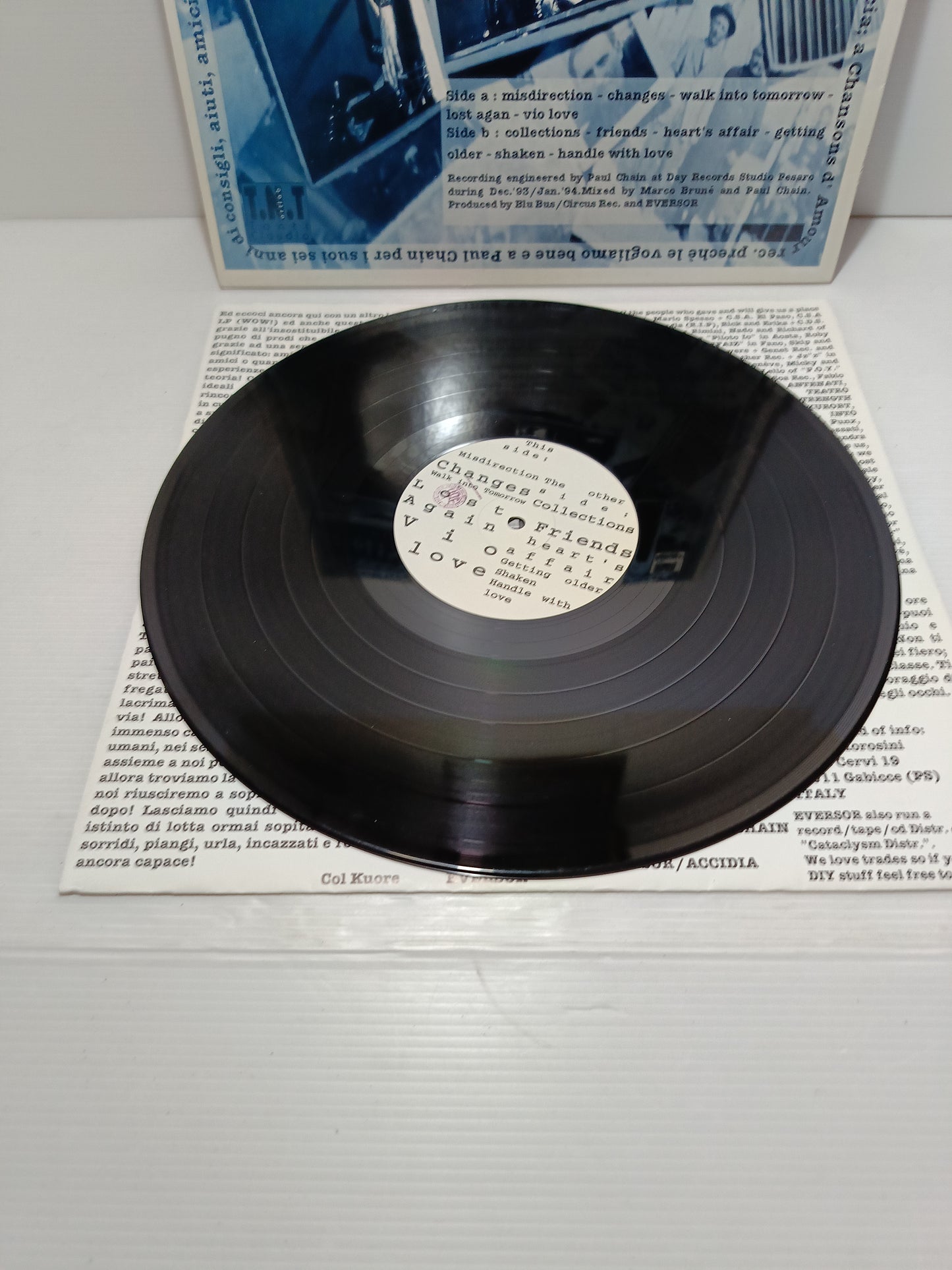 Friends Eversor LP 33 Giri
Edito nel 1994 da  Circus
Genere:Rock
Stile: Hardcore