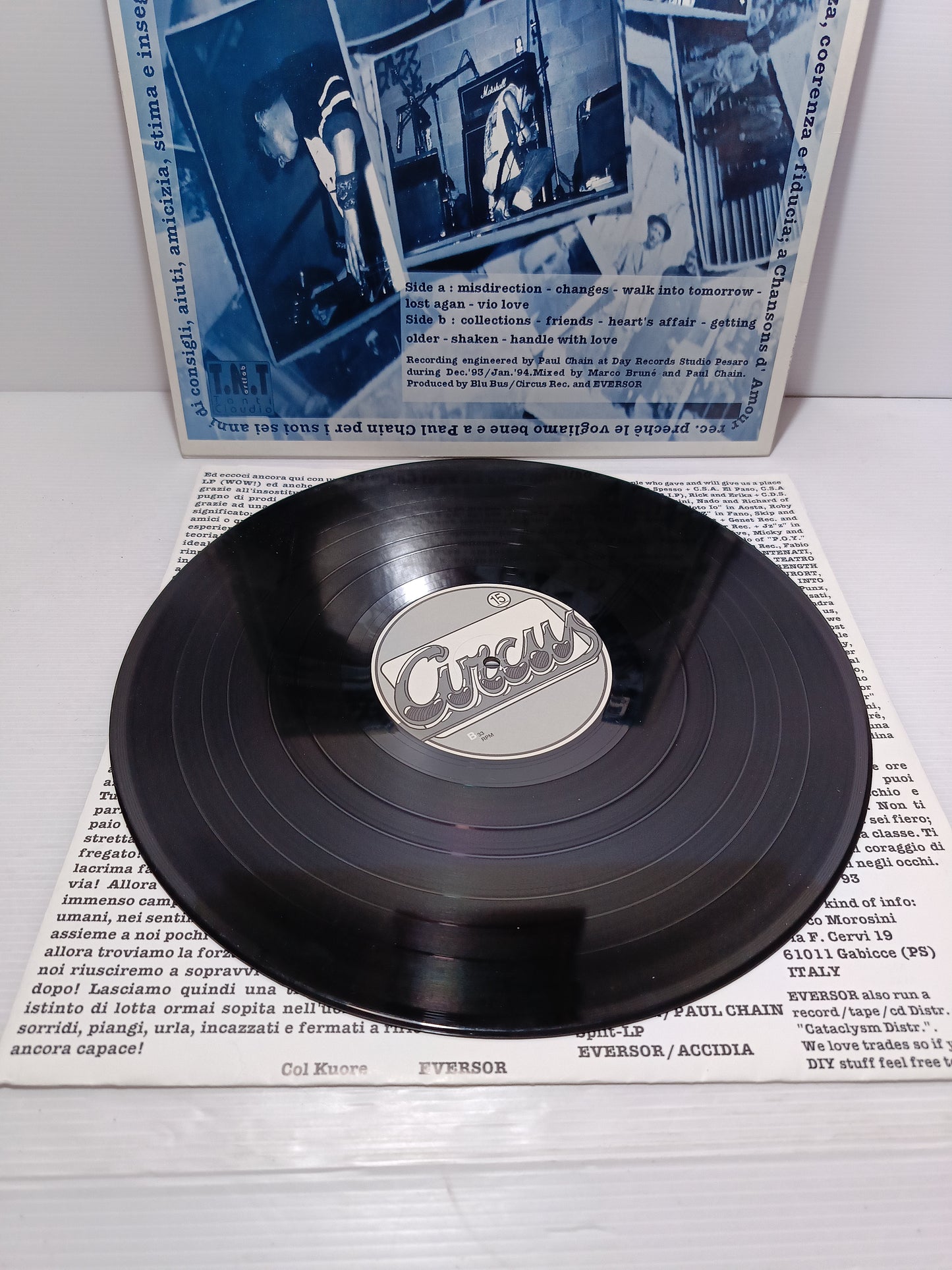 Friends Eversor LP 33 Giri
Edito nel 1994 da  Circus
Genere:Rock
Stile: Hardcore