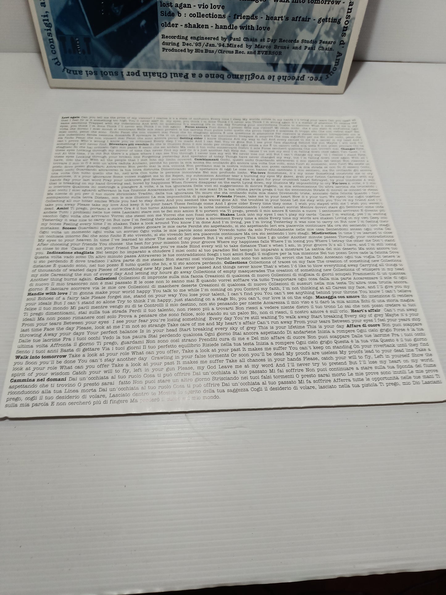 Friends Eversor LP 33 Giri
Edito nel 1994 da  Circus
Genere:Rock
Stile: Hardcore