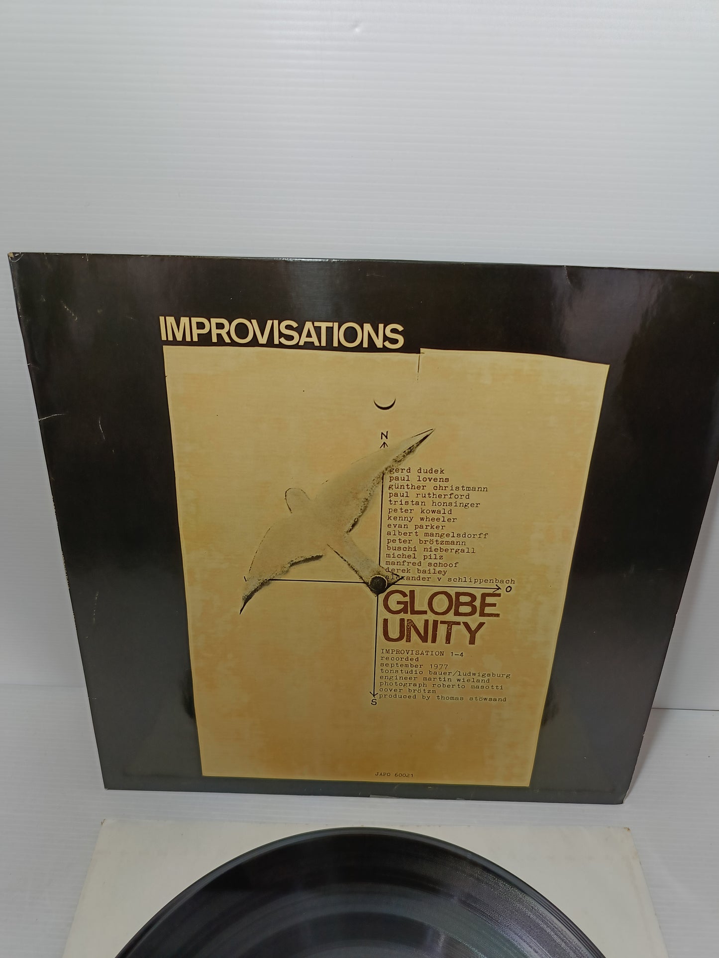 Improvisations Globe Unity LP 33 Giri Edito nel 1978  da Japo Records