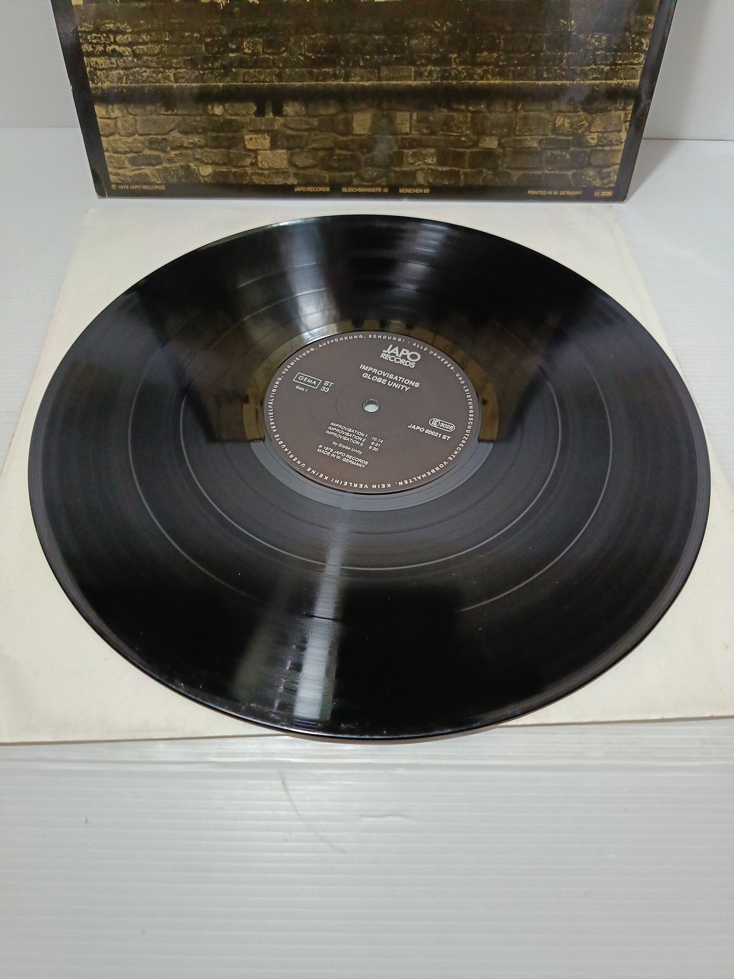 Improvisations Globe Unity LP 33 Giri Edito nel 1978  da Japo Records