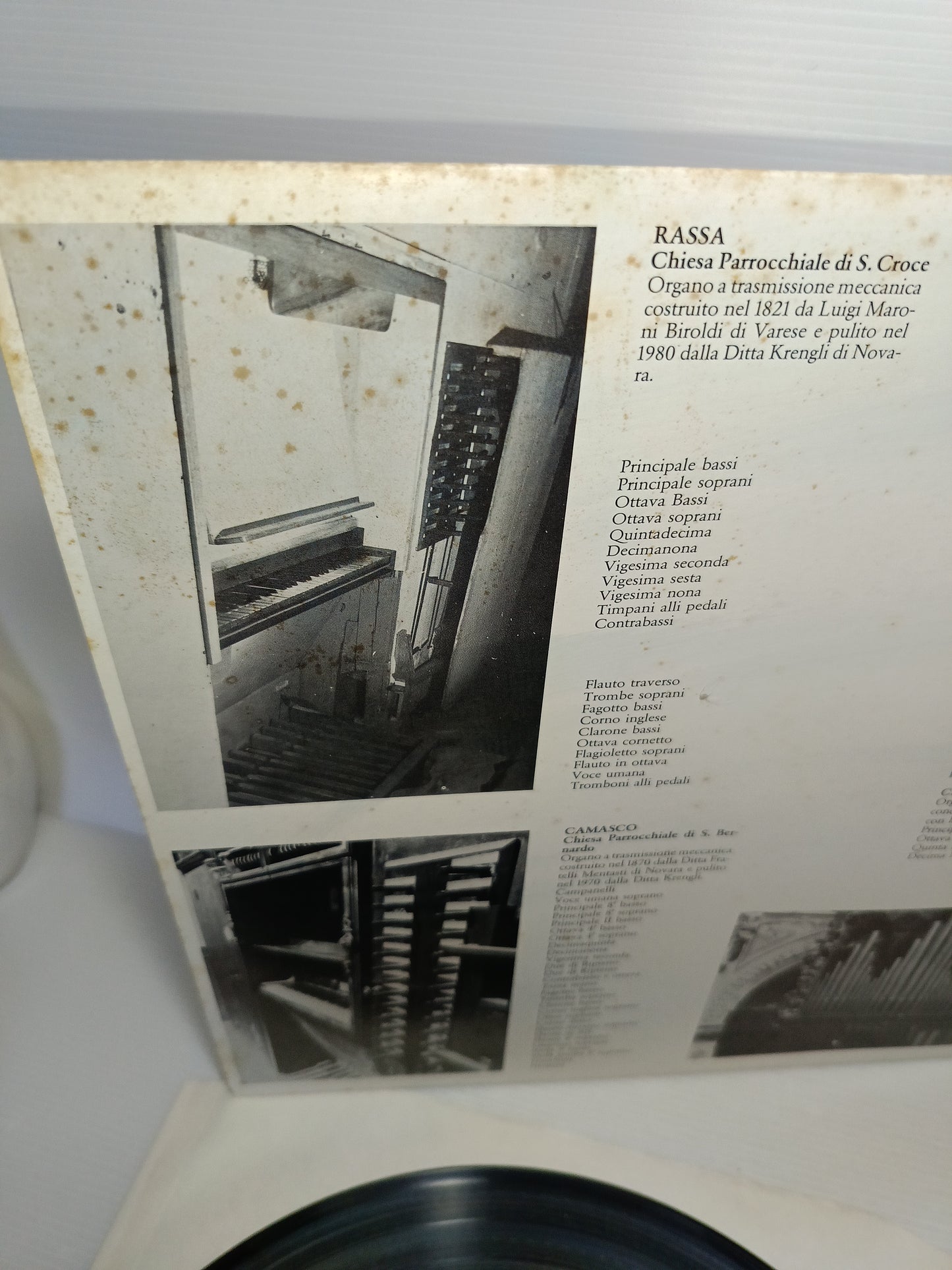 Storici Organi Della Valsesia
Organista Mario Duella 2lp 33 Giri Edito nel 1981 da Dischi Eco
Raro