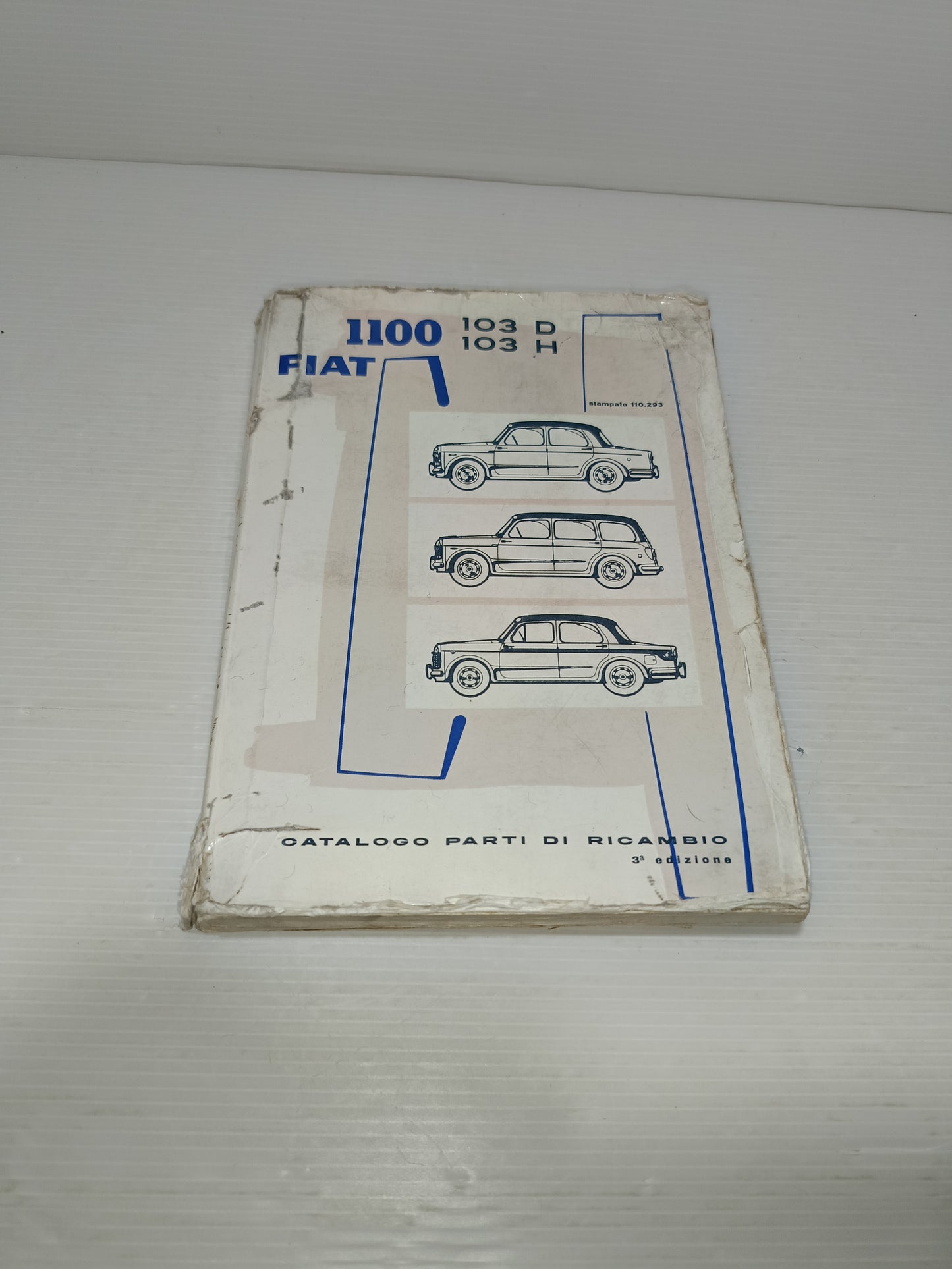 Fiat 1100 103D/H Catalogo Parti Di Ricambio 3a Edizione

Edito nel 1961