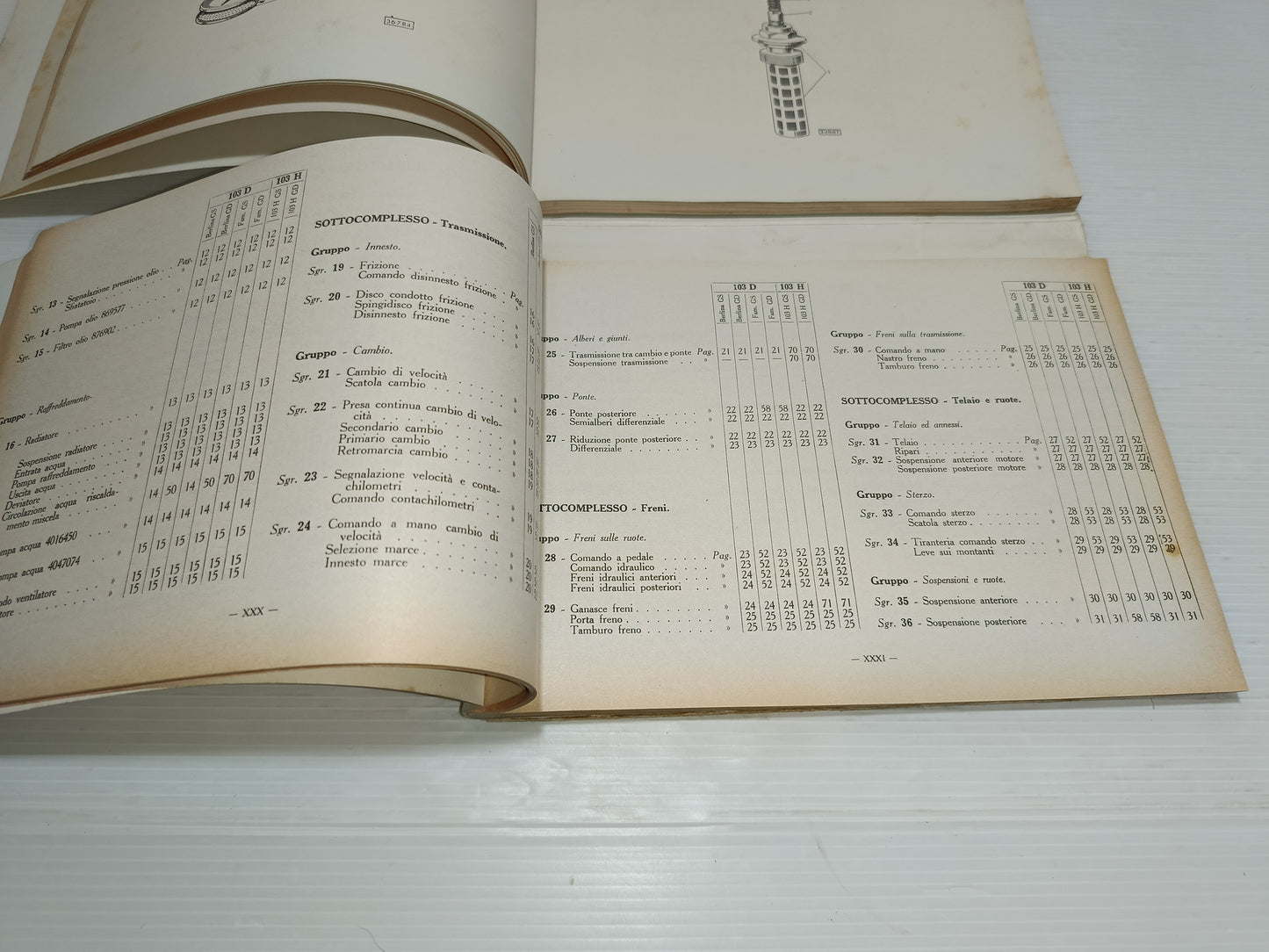 Fiat 1100 103D/H Catalogo Parti Di Ricambio 3a Edizione

Edito nel 1961