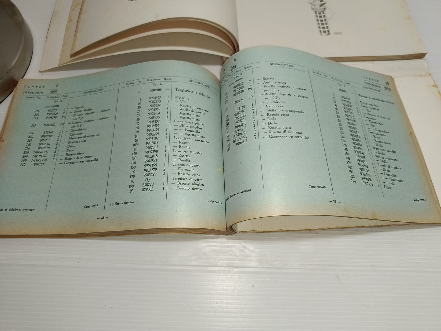 Fiat 1100 103D/H Catalogo Parti Di Ricambio 3a Edizione

Edito nel 1961