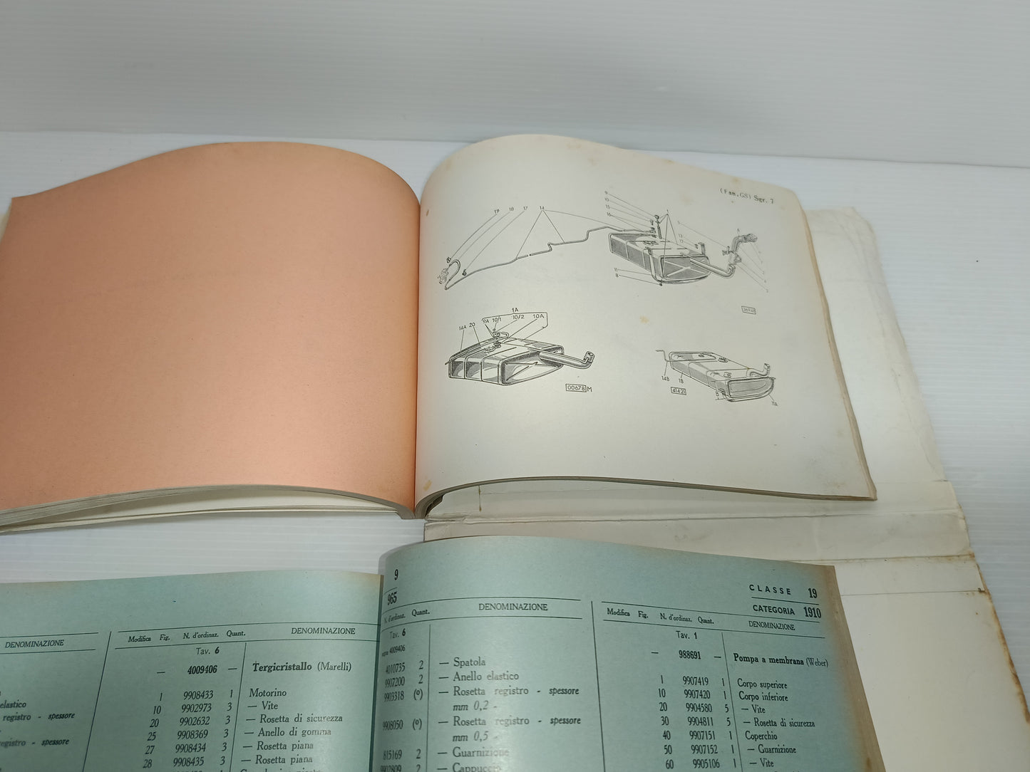 Fiat 1100 103D/H Catalogo Parti Di Ricambio 3a Edizione

Edito nel 1961