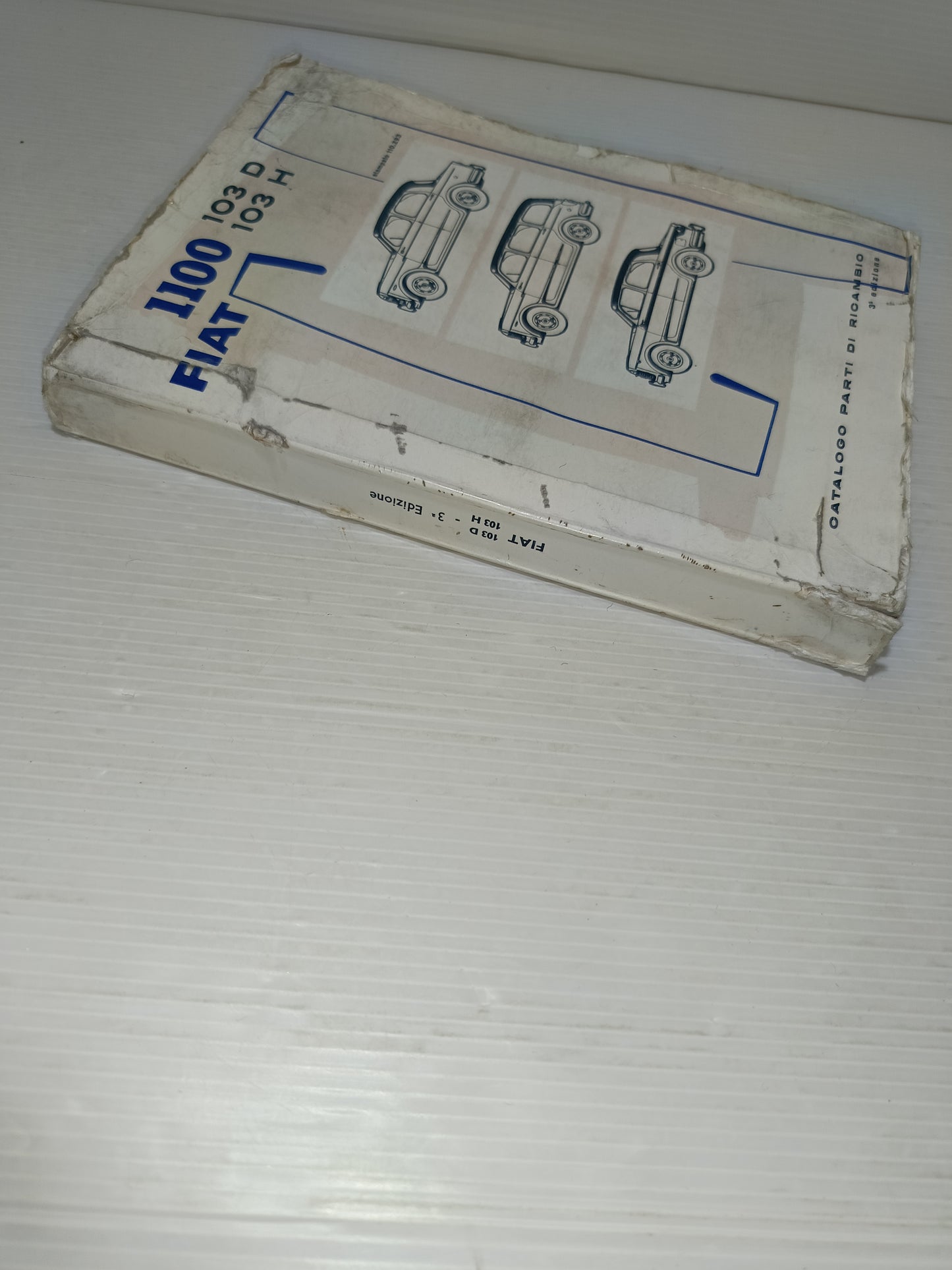 Fiat 1100 103D/H Catalogo Parti Di Ricambio 3a Edizione

Edito nel 1961