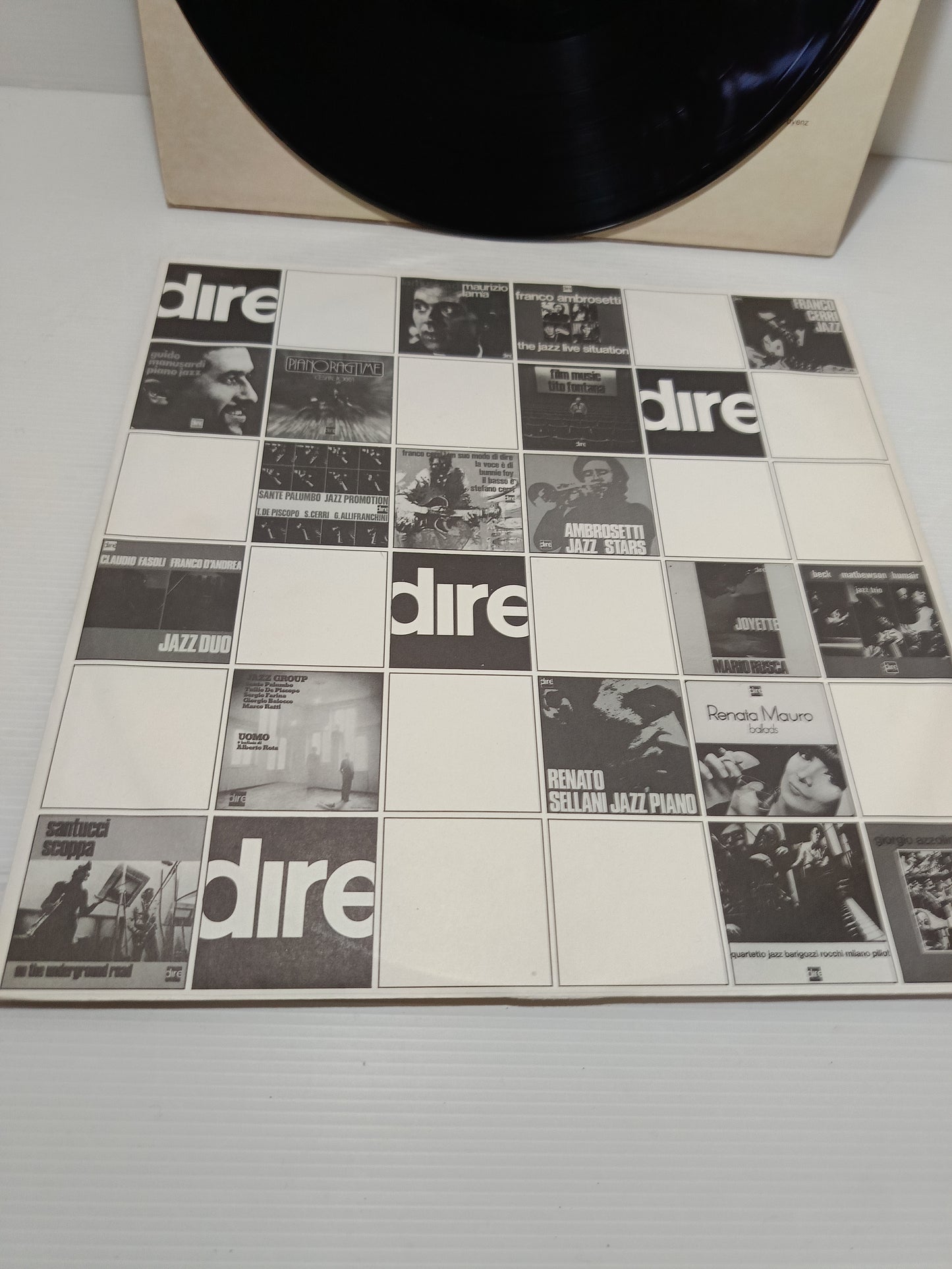 Piano Ragtime Cesare Poggi LP 33 Giri Dire Autografato